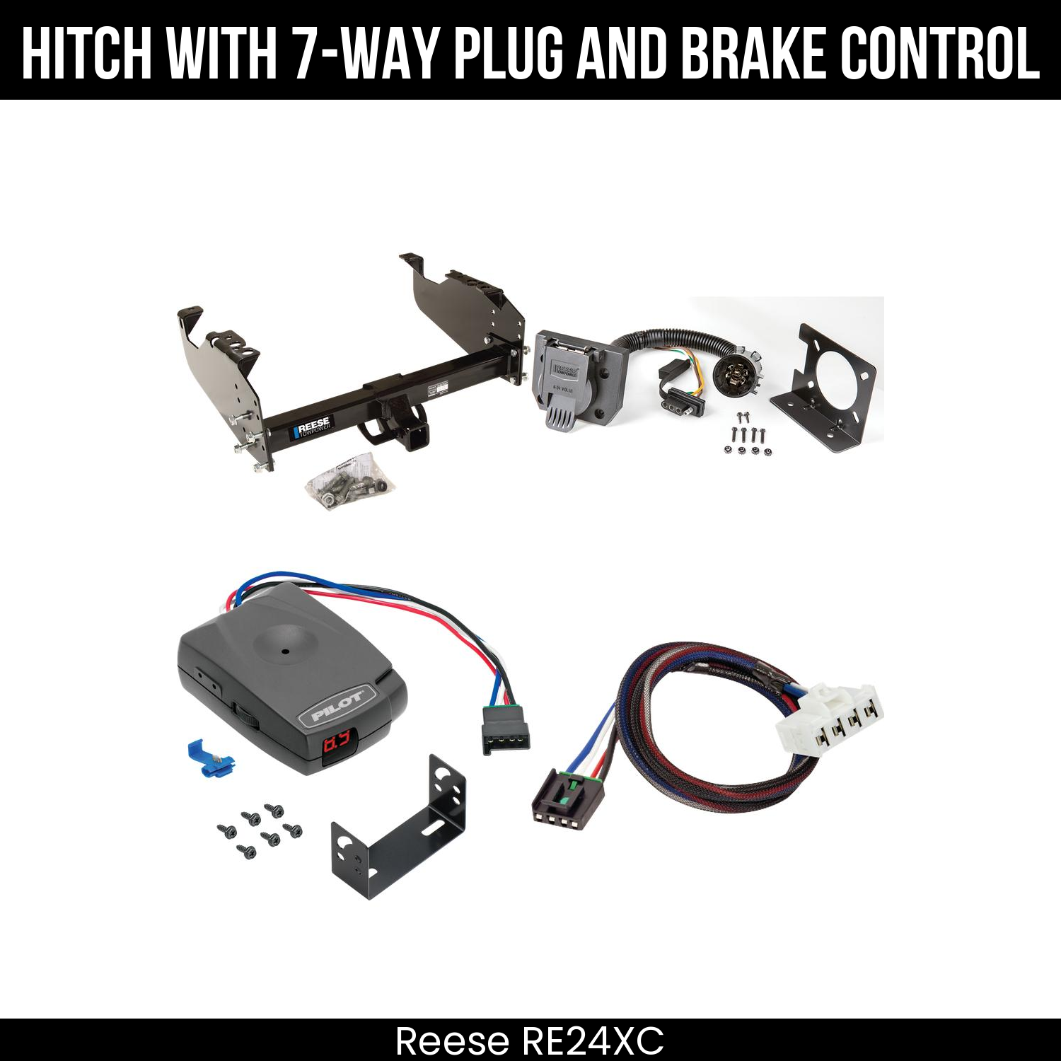 Trailer Hitch , 7-Way , Pro Series Pilot Brake Control