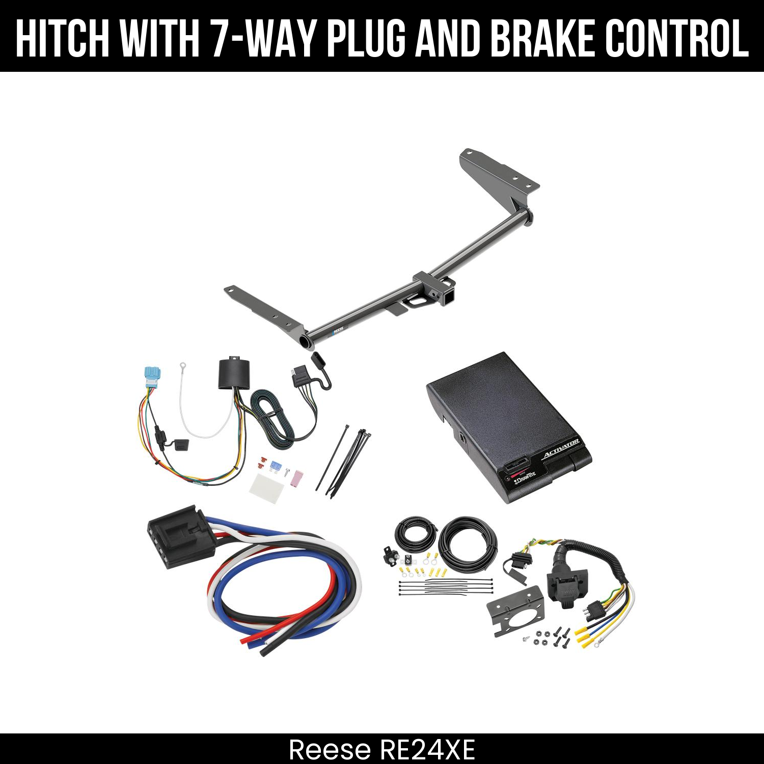 Trailer Hitch , 7-Way , Draw-Tite Activator Brake Control