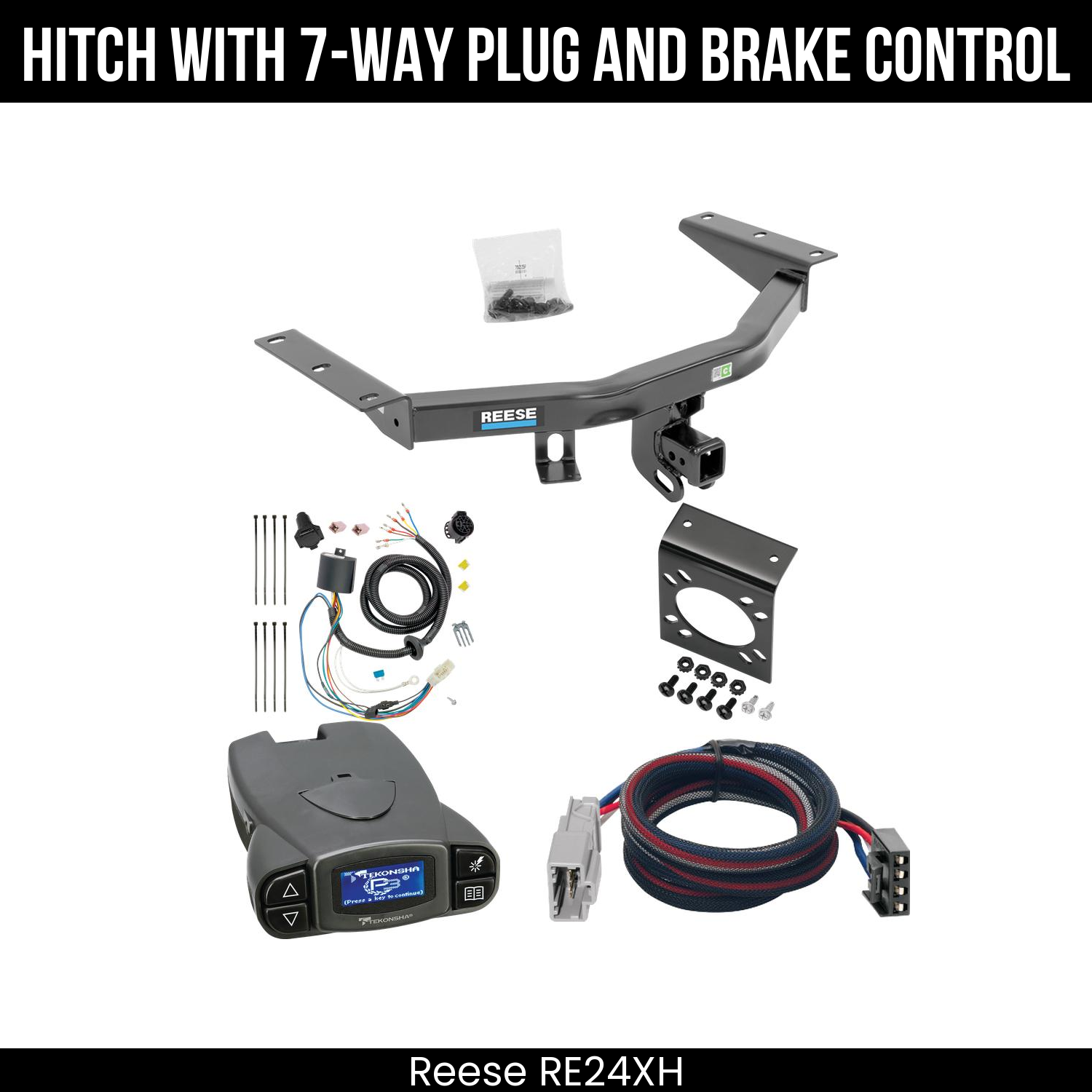 Trailer Hitch , 7-Way , Tekonsha Prodigy P3 Brake Control