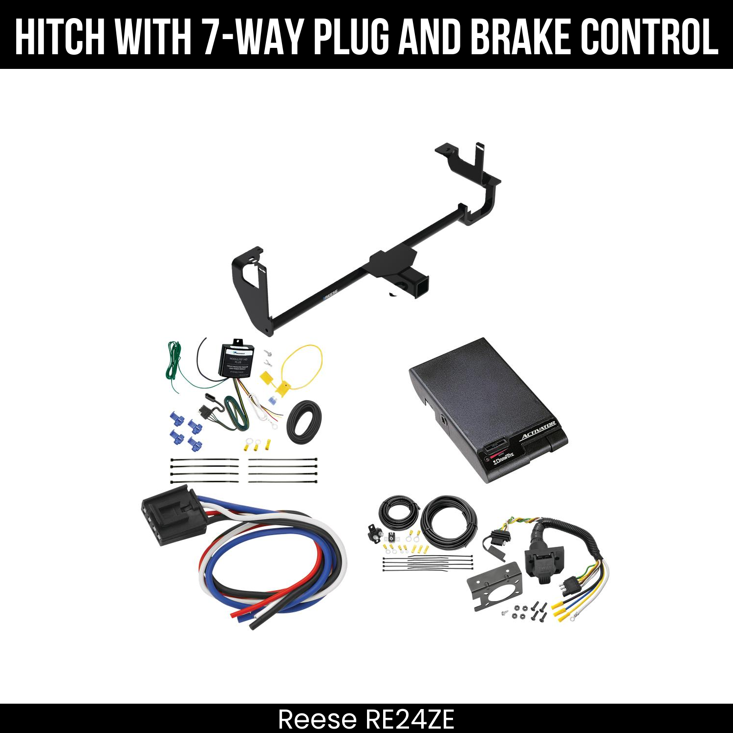 Trailer Hitch , 7-Way , Draw-Tite Activator Brake Control