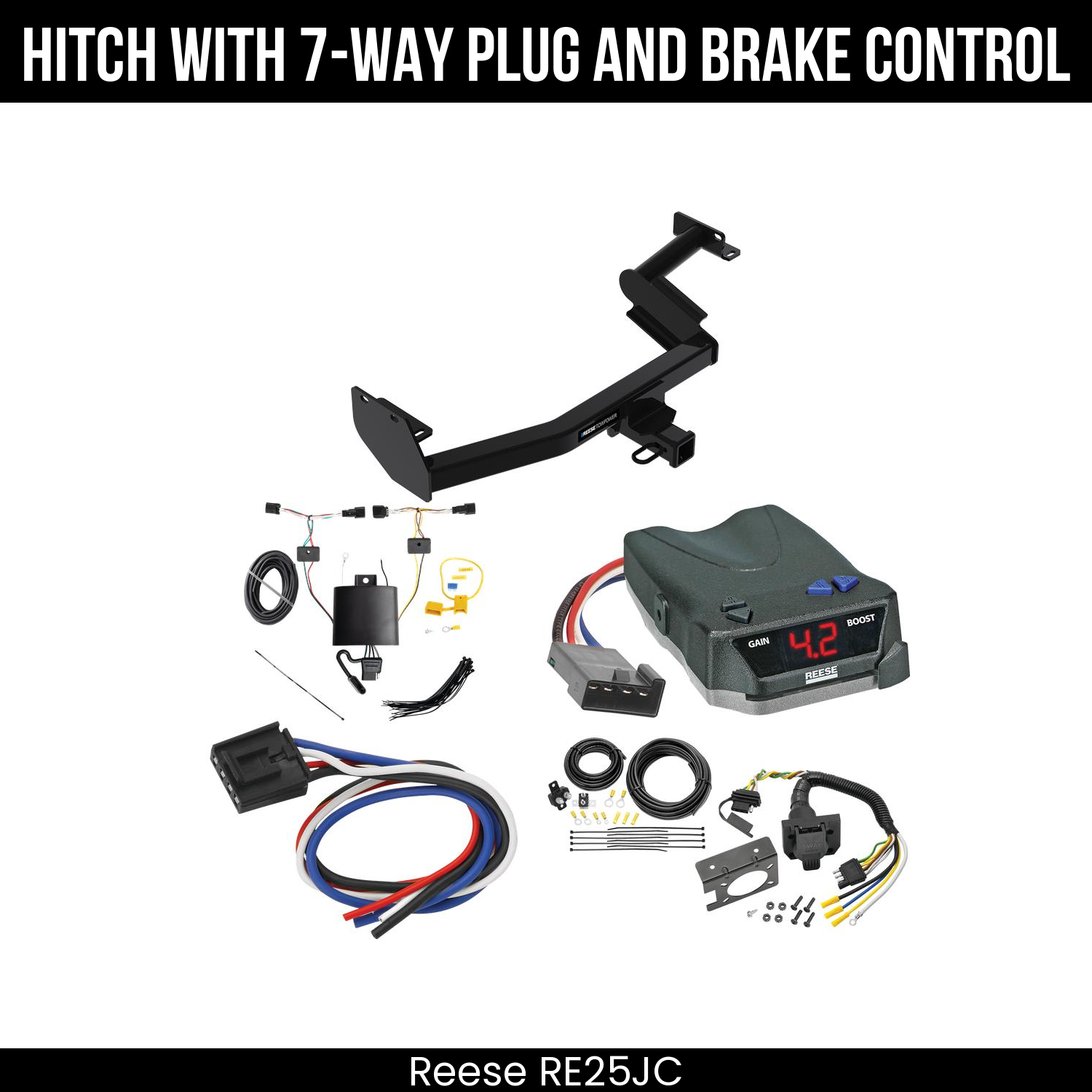 Trailer Hitch , 7-Way , Reese Brake EVN Control