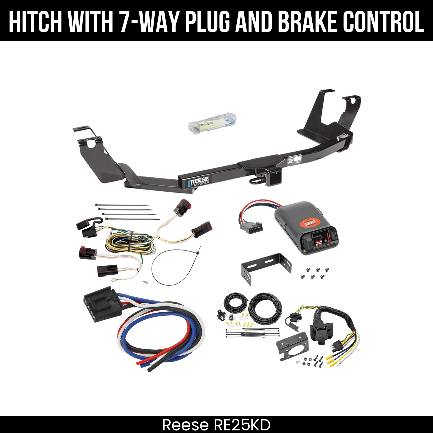 Trailer Hitch , 7-Way , Pro Series POD Brake Control
