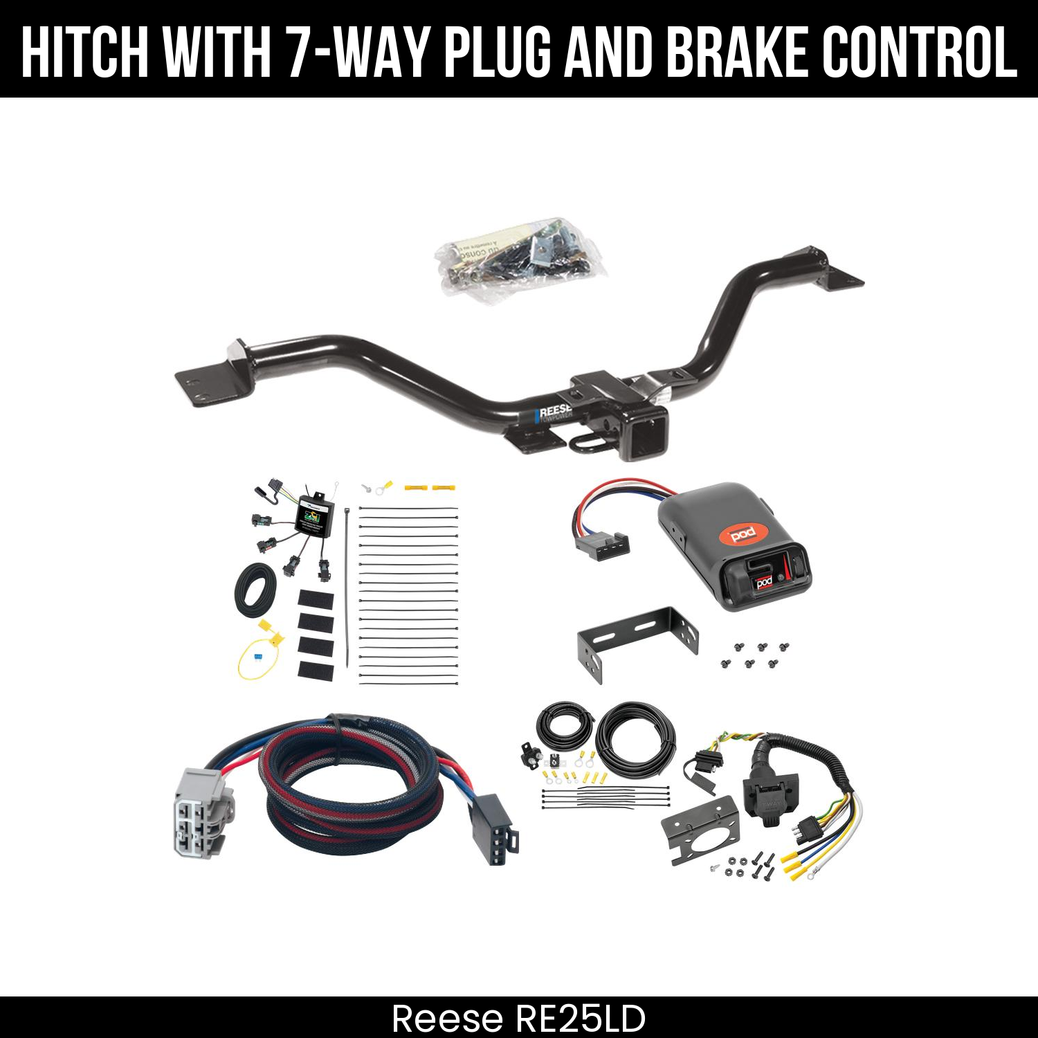 Trailer Hitch , 7-Way , Pro Series POD Brake Control