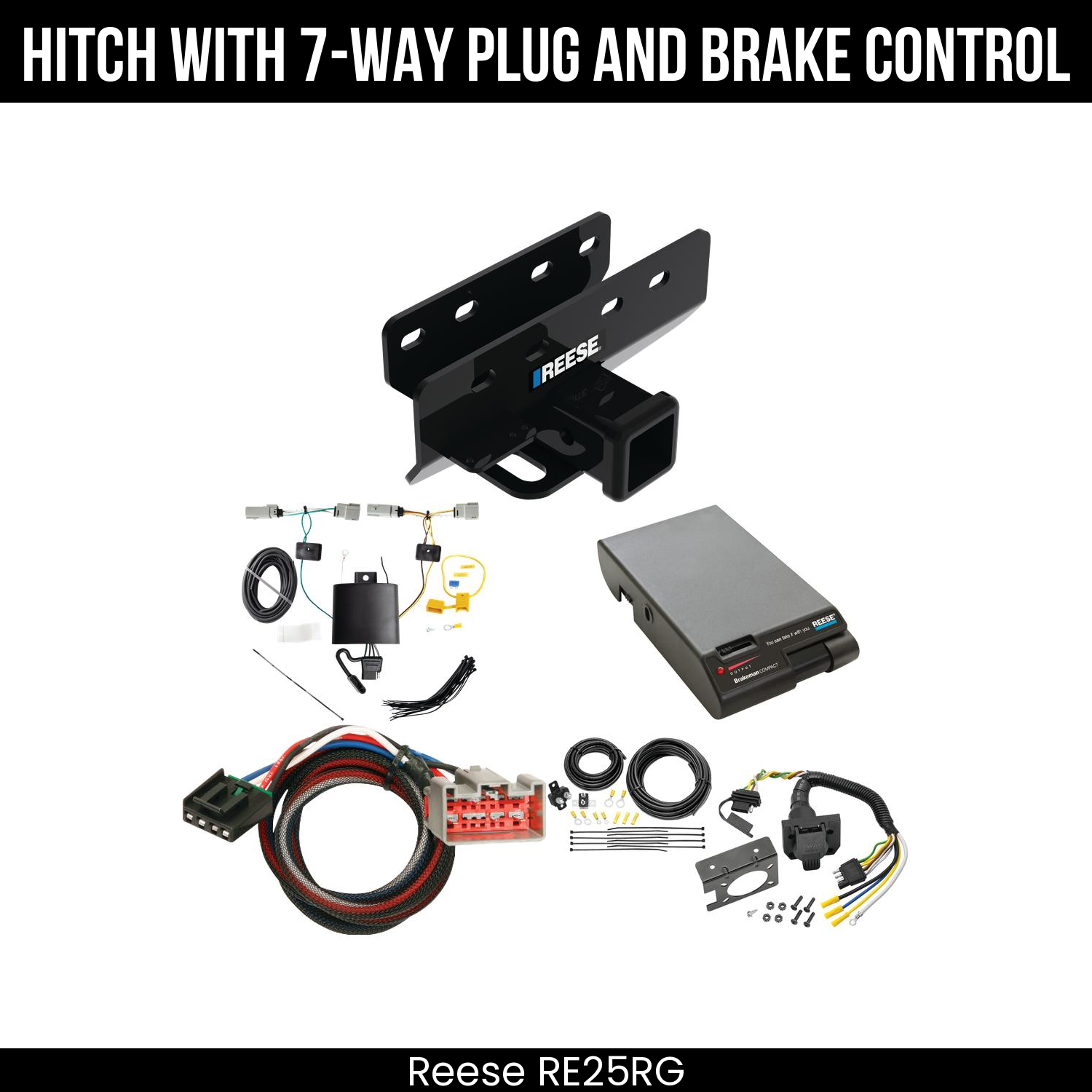 Trailer Hitch , 7-Way , Reese Brakeman Brake Control