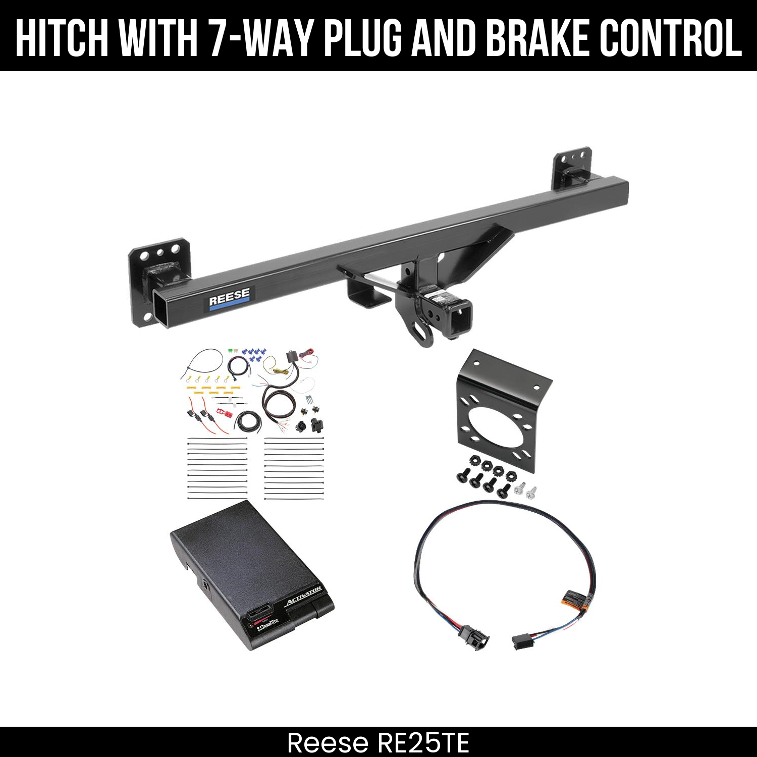 Trailer Hitch , 7-Way , Draw-Tite Activator Brake Control