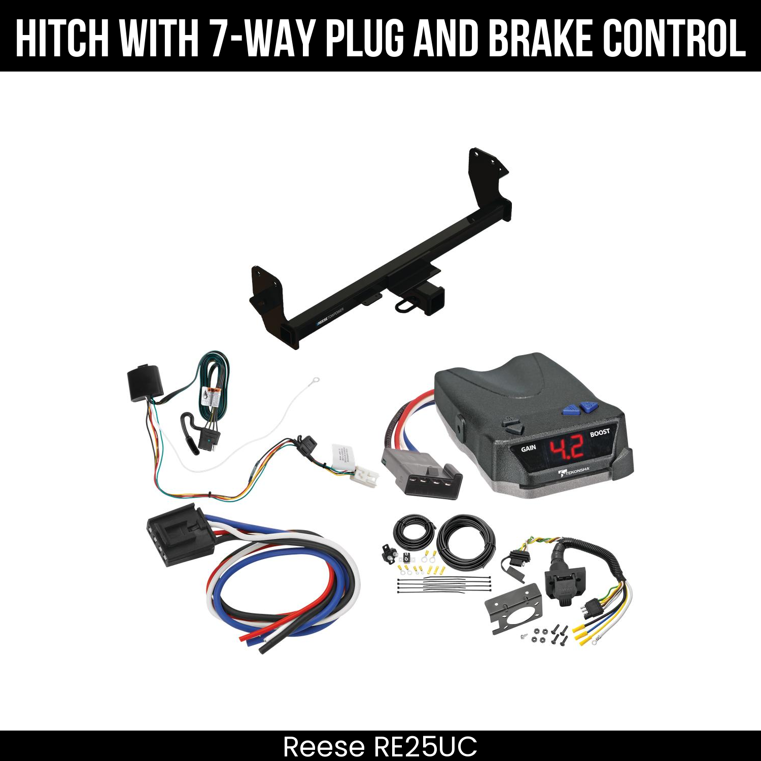 Trailer Hitch , 7-Way , Tekonsha Brake EVN Control