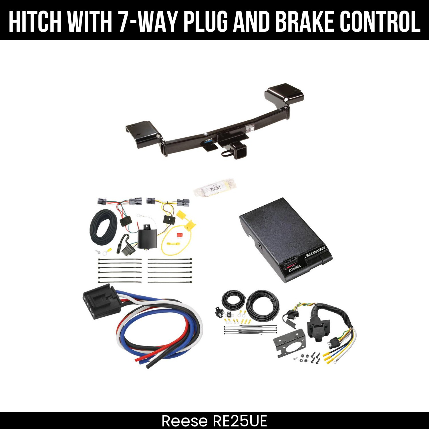 Trailer Hitch , 7-Way , Draw-Tite Activator Brake Control
