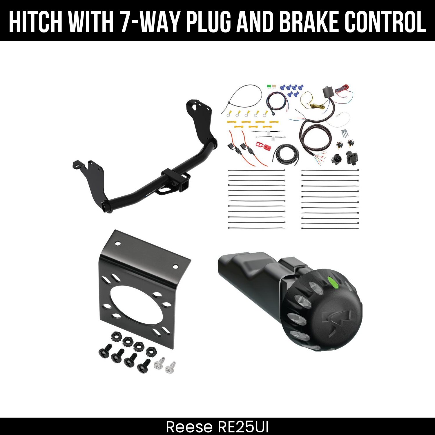 Trailer Hitch , 7-Way , Tekonsha Voyager iD Smart Brake Control