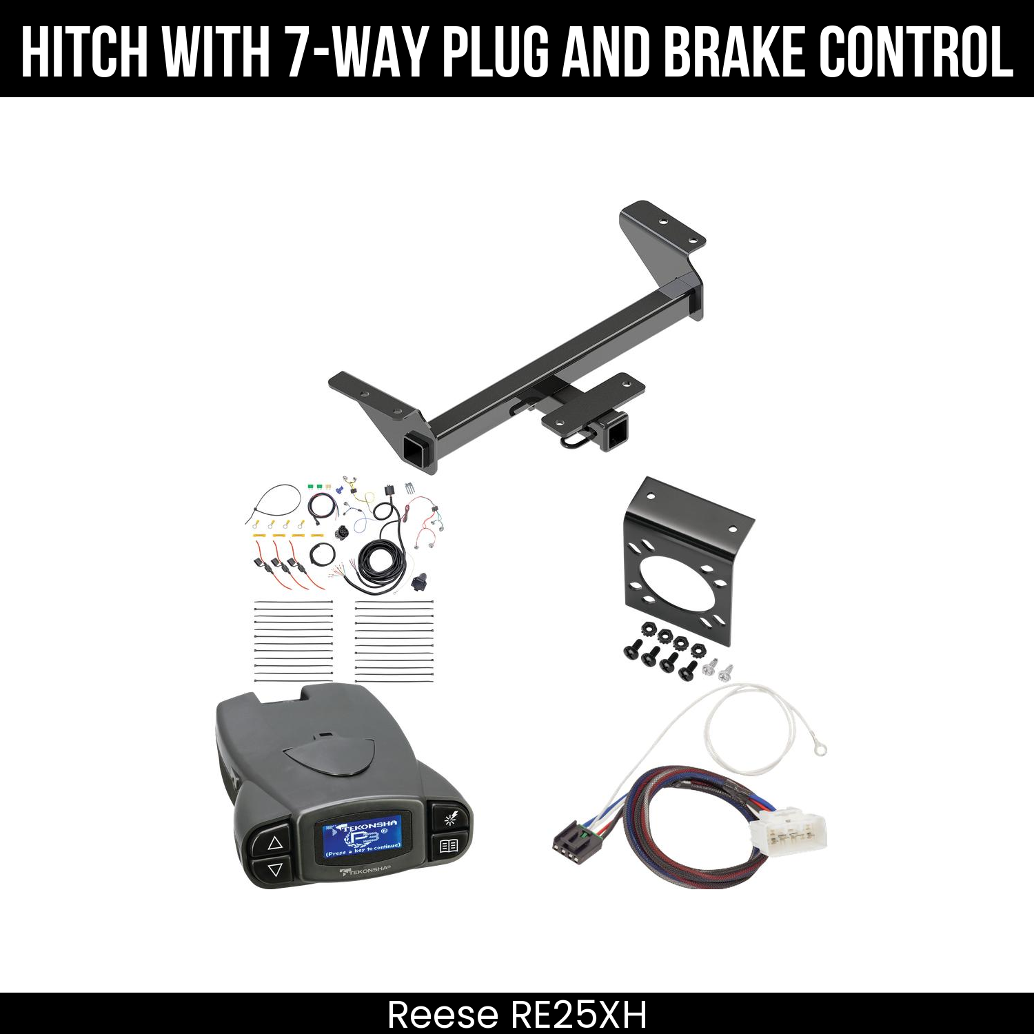 Trailer Hitch , 7-Way , Tekonsha Prodigy P3 Brake Control