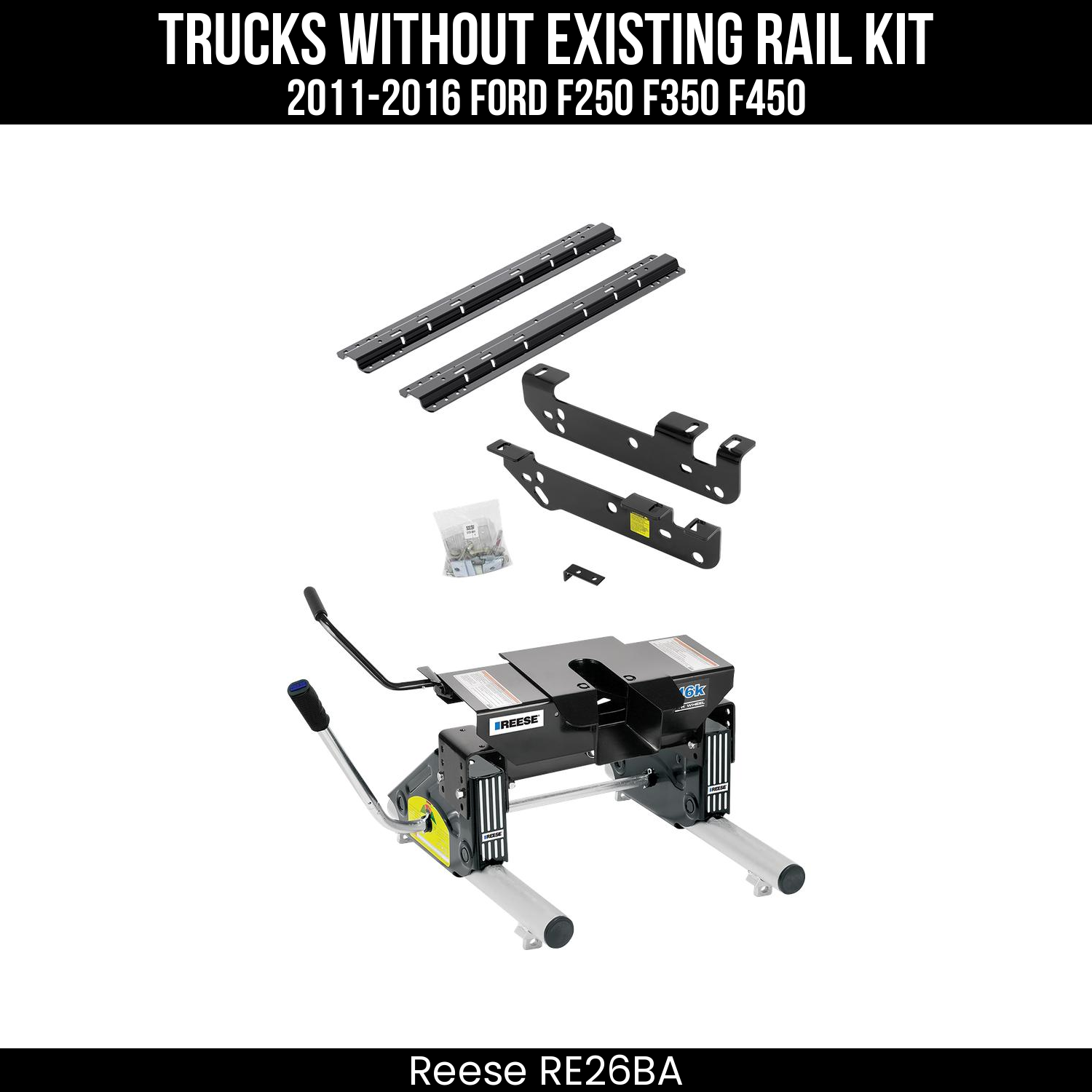 5th Wheel Hitch Custom Bracket,5th Wheel Rails Only,Replacement 5th Wheel Head,5th Wheel Round Tube Slider