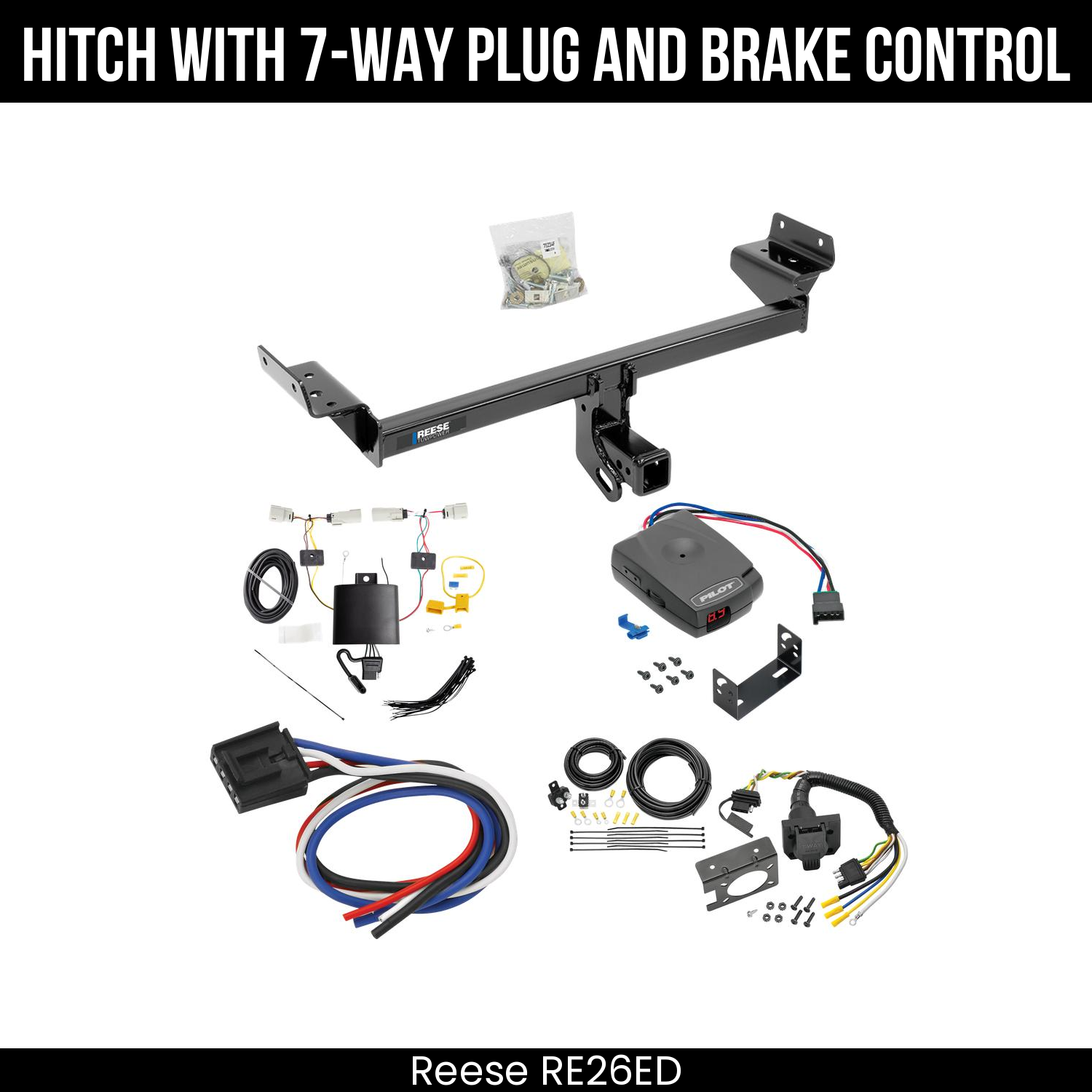 Trailer Hitch , 7-Way , Pro Series Pilot Brake Control