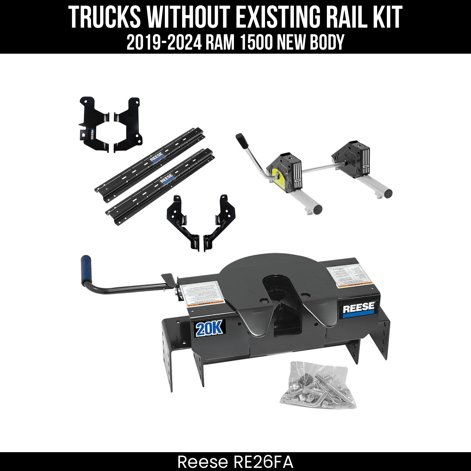 5th Wheel Hitch Rails Only,5th Wheel Hitch Custom Bracket,5th Wheel Round Tube Slider,5th Wheel Hitch