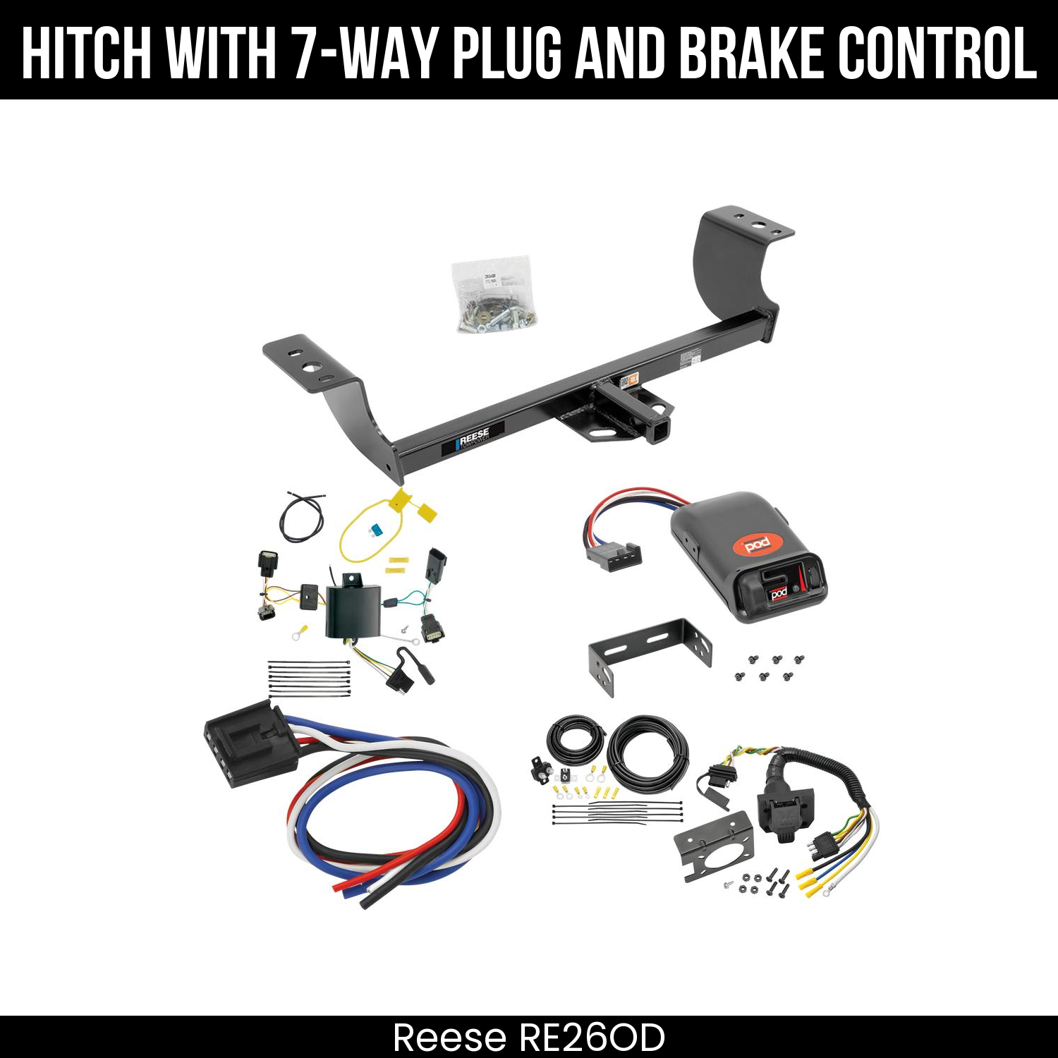 Trailer Hitch , 7-Way , Pro Series POD Brake Control