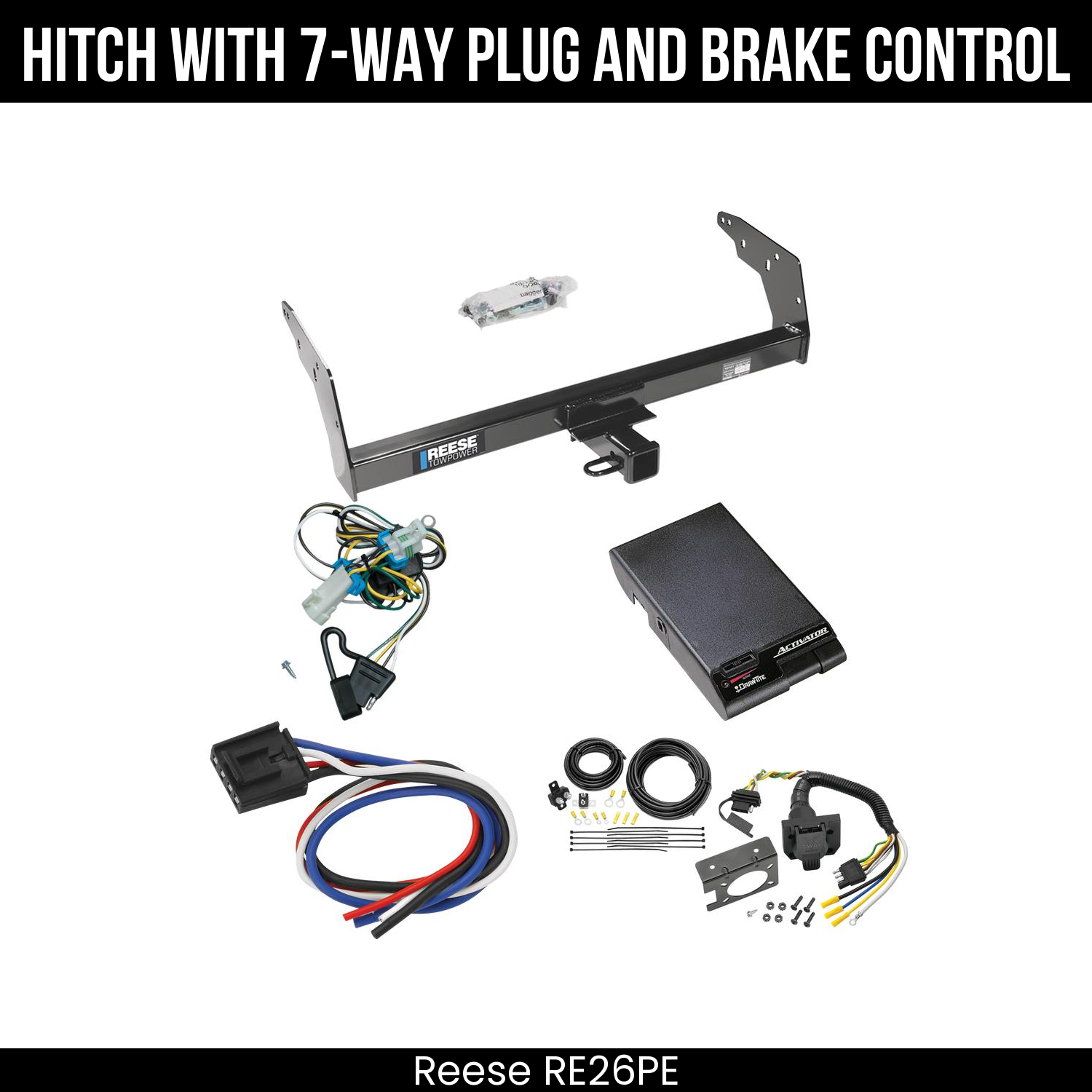 Trailer Hitch , 7-Way , Draw-Tite Activator Brake Control
