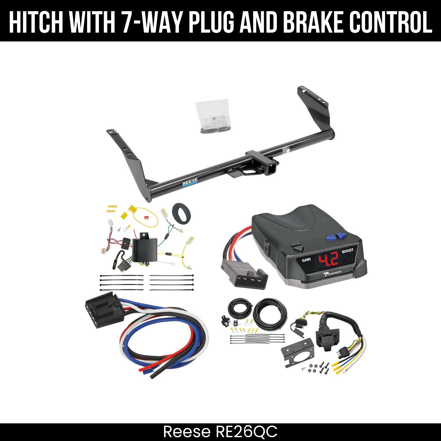 Trailer Hitch , 7-Way , Tekonsha Brake EVN Control