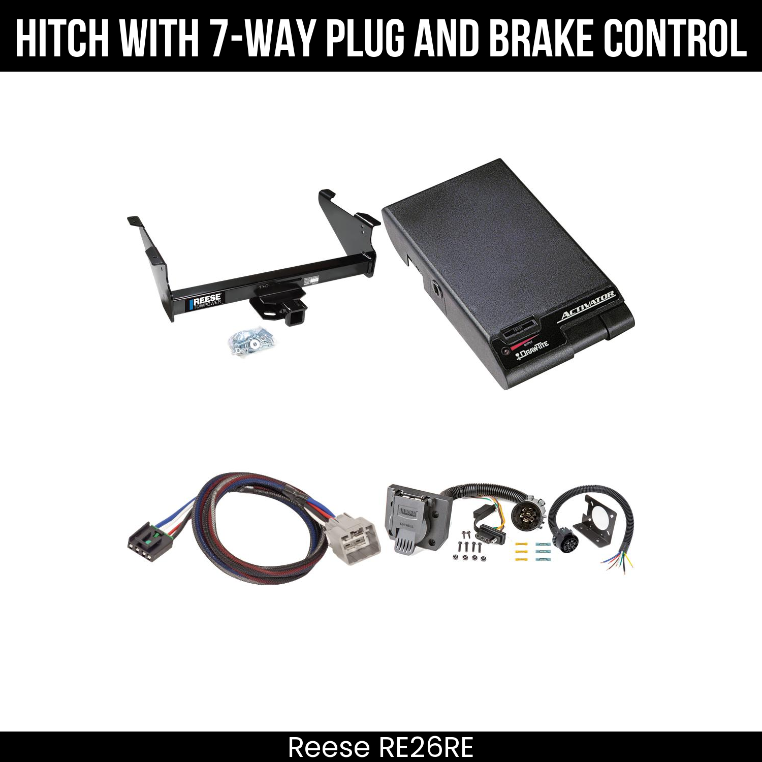 Trailer Hitch , 7-Way , Draw-Tite Activator Brake Control