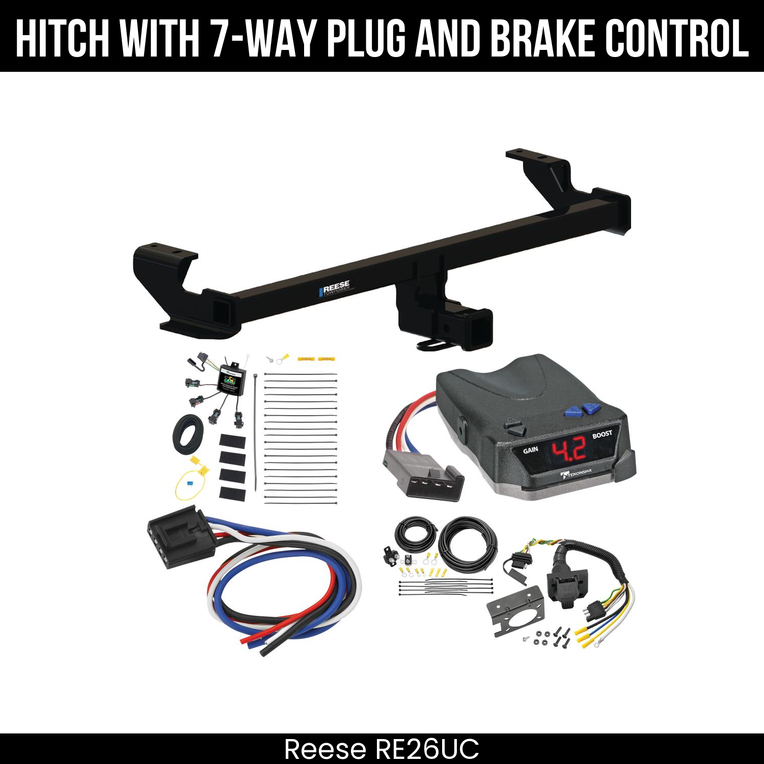 Trailer Hitch , 7-Way , Tekonsha Brake EVN Control