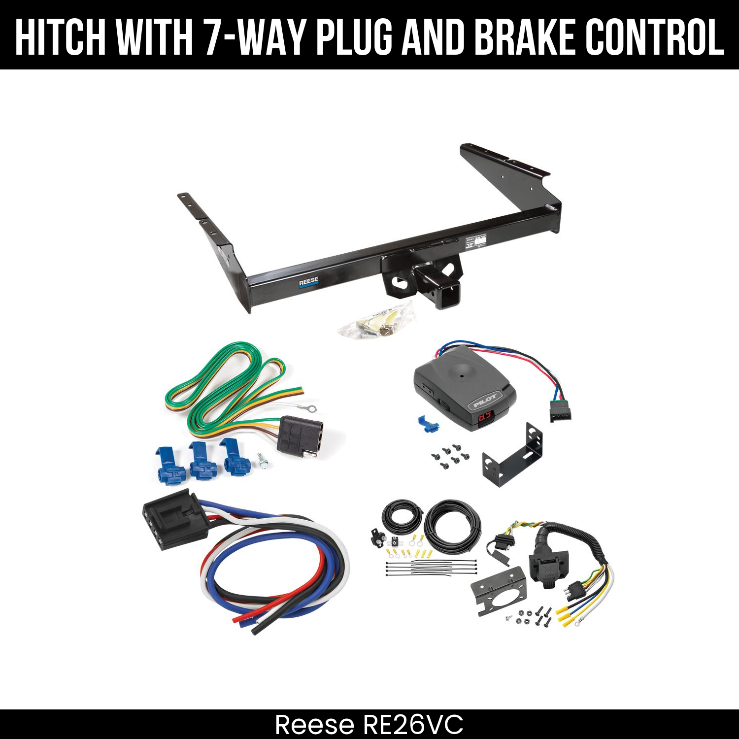 Trailer Hitch , 7-Way , Pro Series Pilot Brake Control
