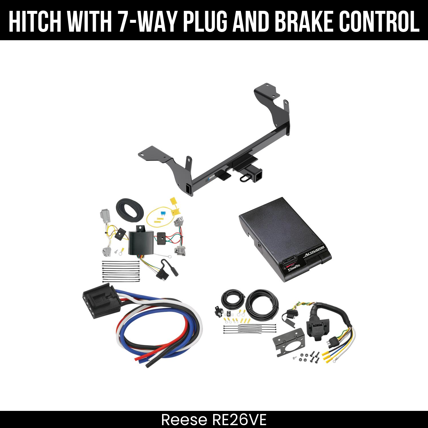 Trailer Hitch , 7-Way , Draw-Tite Activator Brake Control