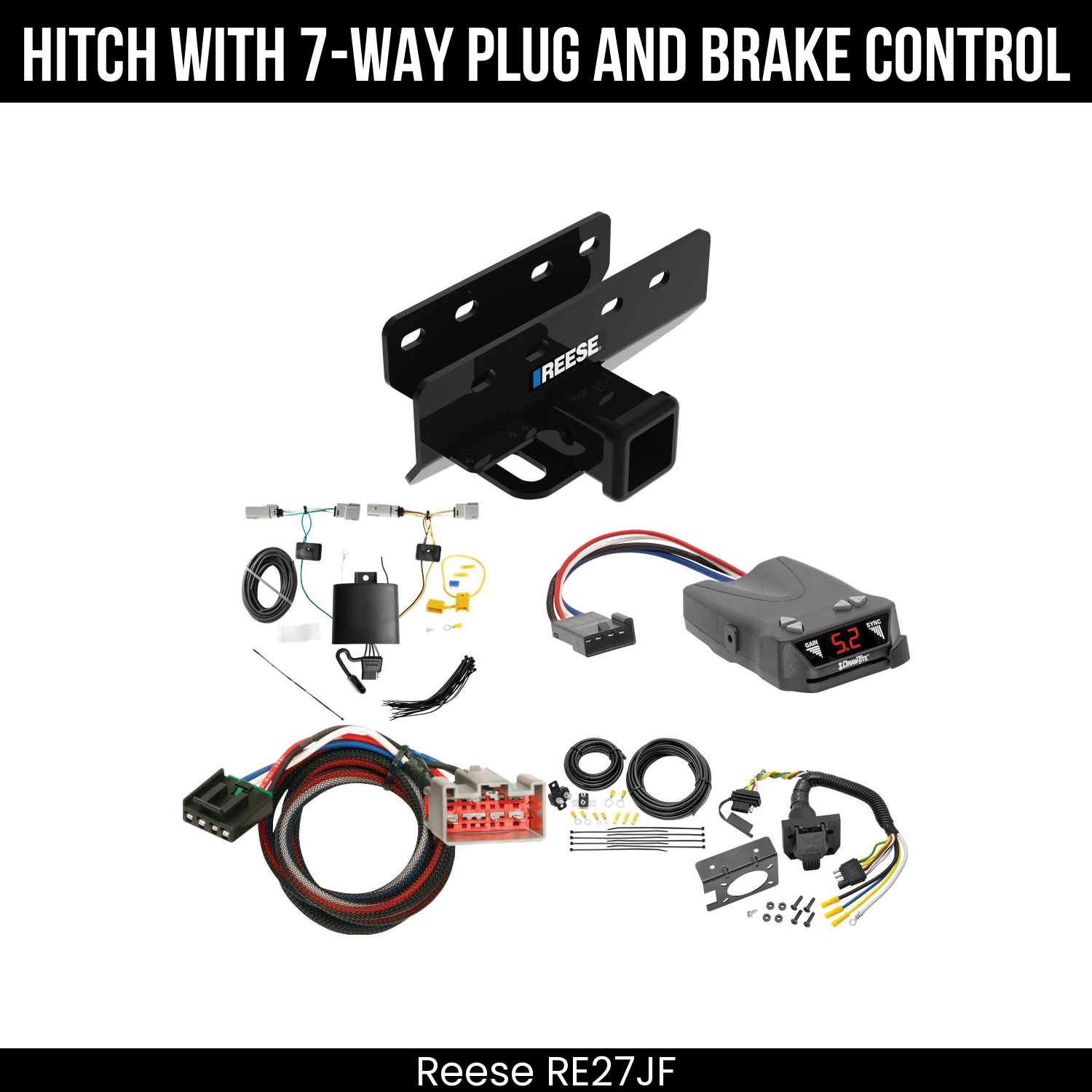 Trailer Hitch , 7-Way , Draw-Tite Activator IV Brake Control