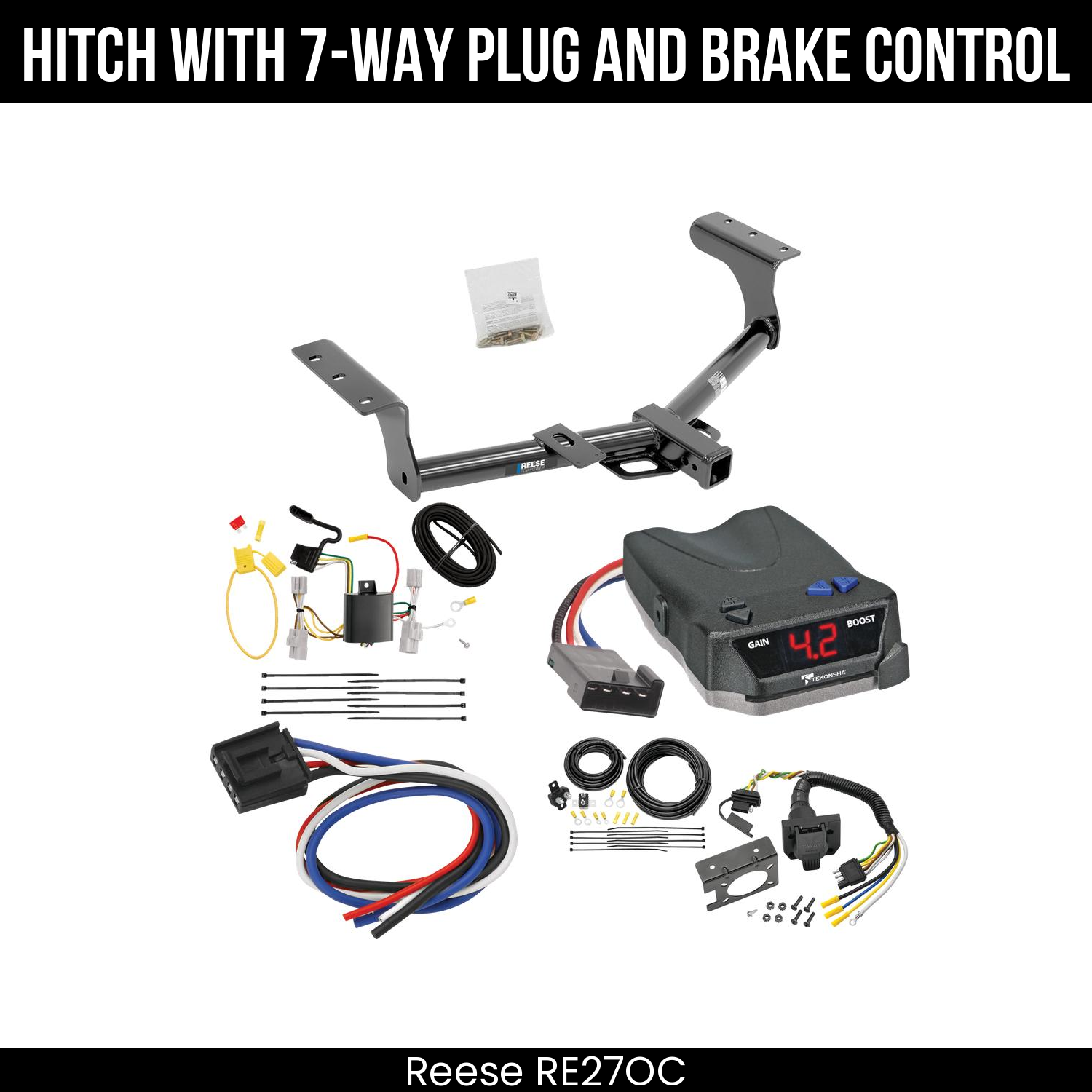 Trailer Hitch , 7-Way , Tekonsha Brake EVN Control