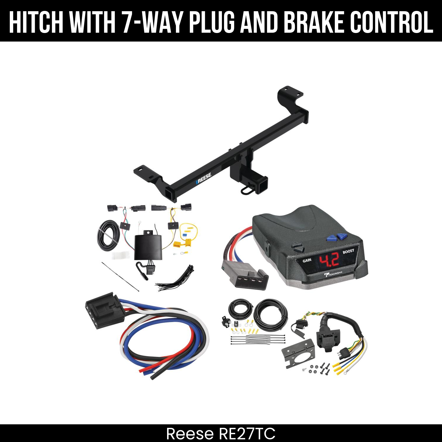 Trailer Hitch , 7-Way , Tekonsha Brake EVN Control