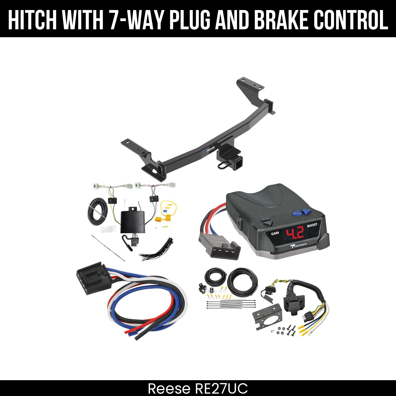 Trailer Hitch , 7-Way , Tekonsha Brake EVN Control