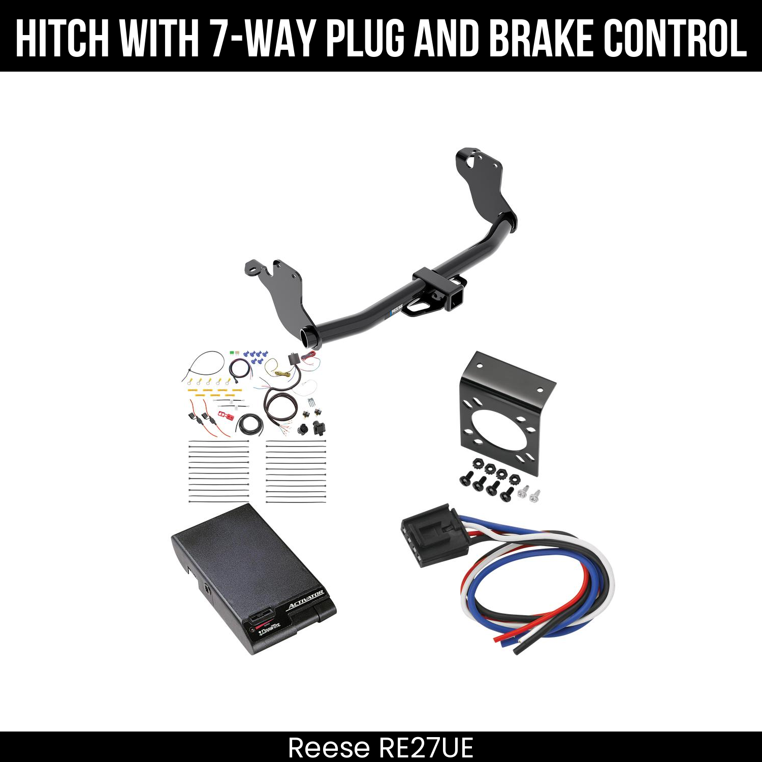 Trailer Hitch , 7-Way , Draw-Tite Activator Brake Control
