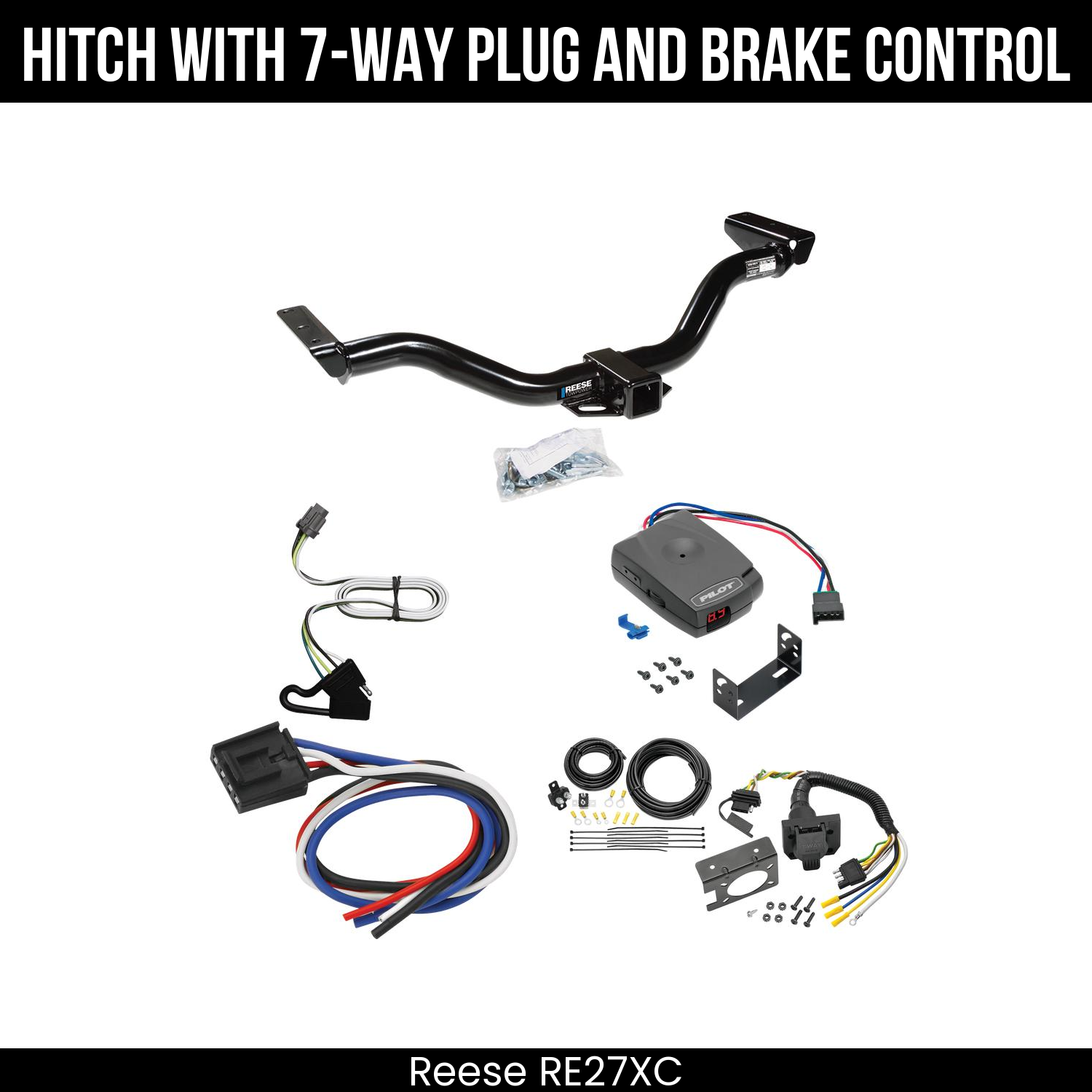 Trailer Hitch , 7-Way , Pro Series Pilot Brake Control