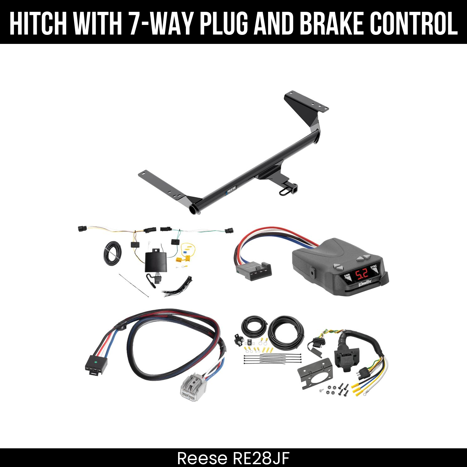 Trailer Hitch , 7-Way , Draw-Tite Activator IV Brake Control