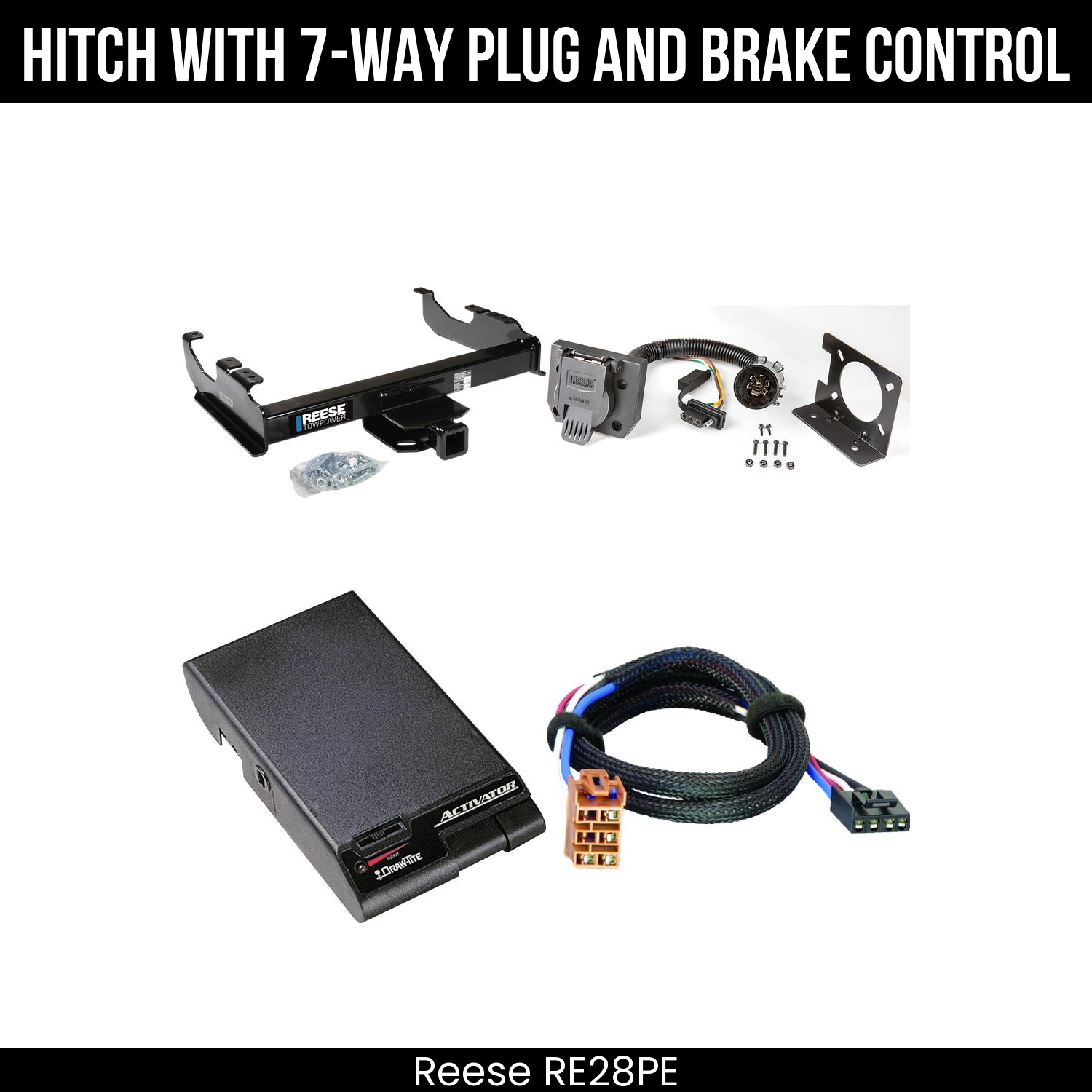 Trailer Hitch , 7-Way , Draw-Tite Activator Brake Control