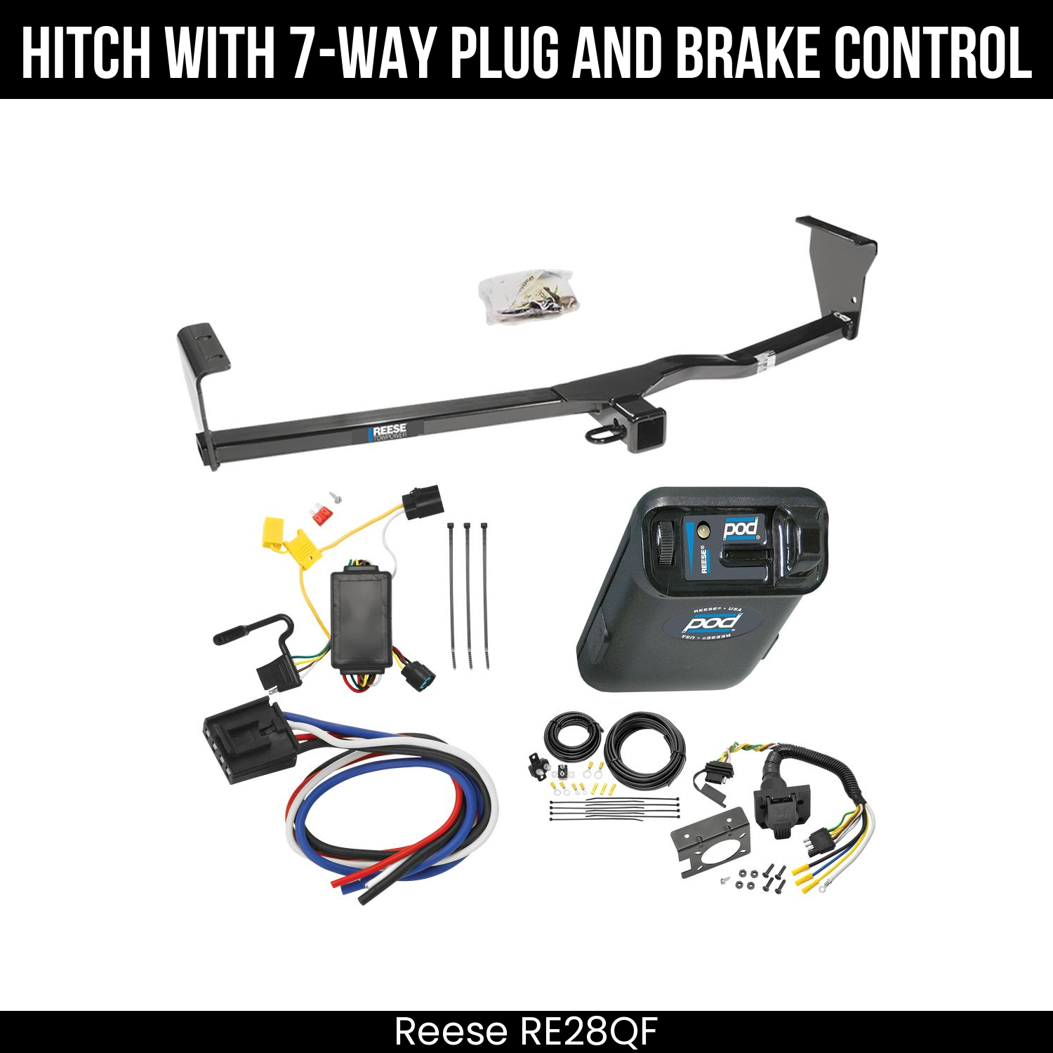 Trailer Hitch , 7-Way , Reese POD Brake Control