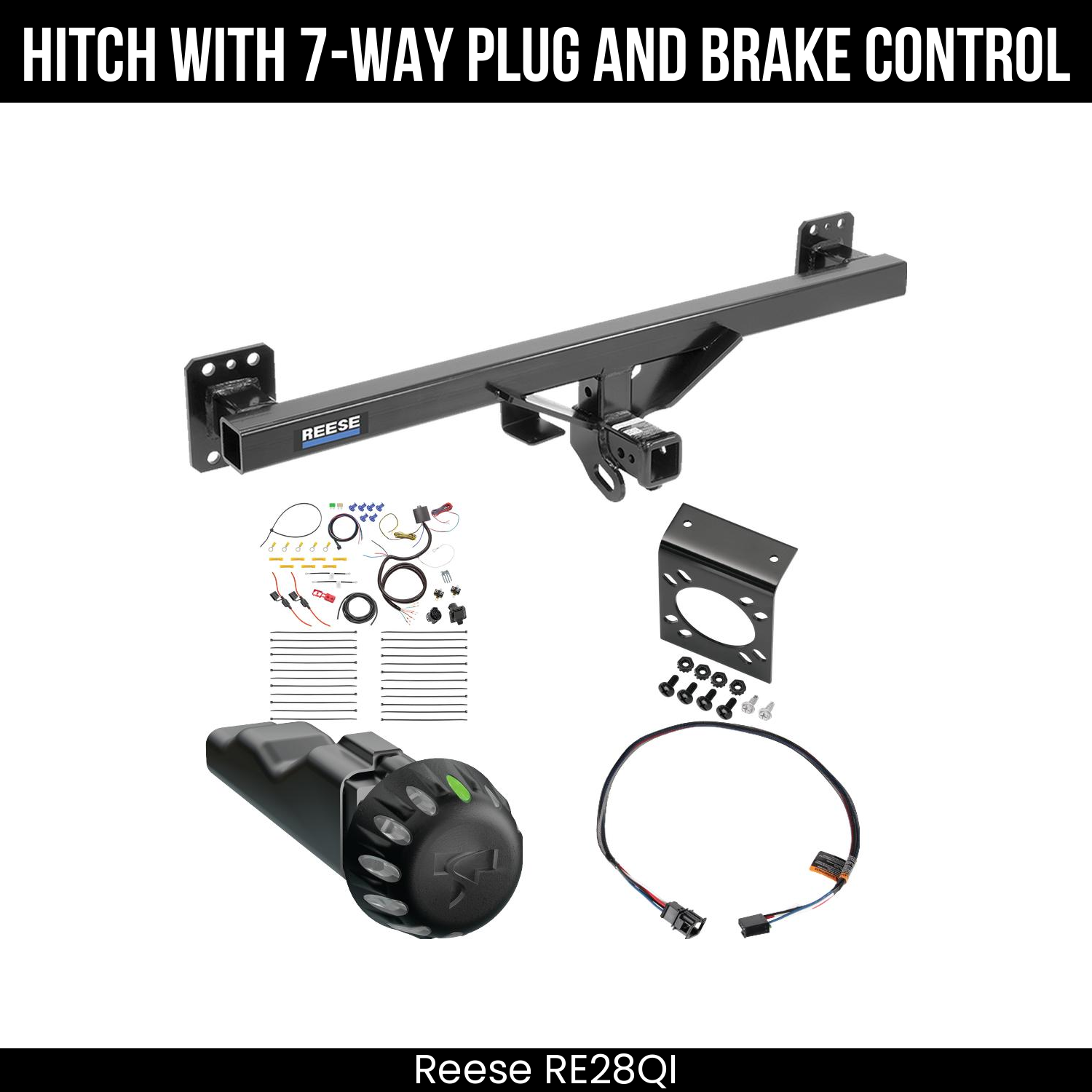 Trailer Hitch , 7-Way , Tekonsha Voyager iD Smart Brake Control