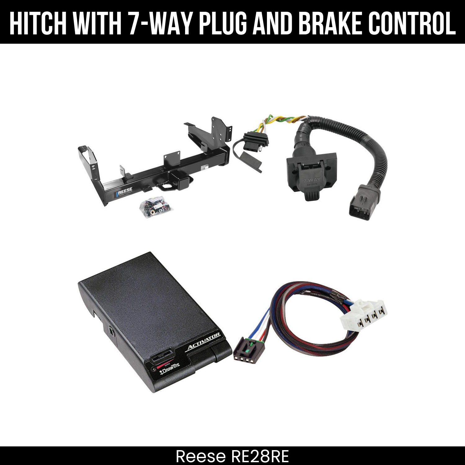 Trailer Hitch , 7-Way , Draw-Tite Activator Brake Control