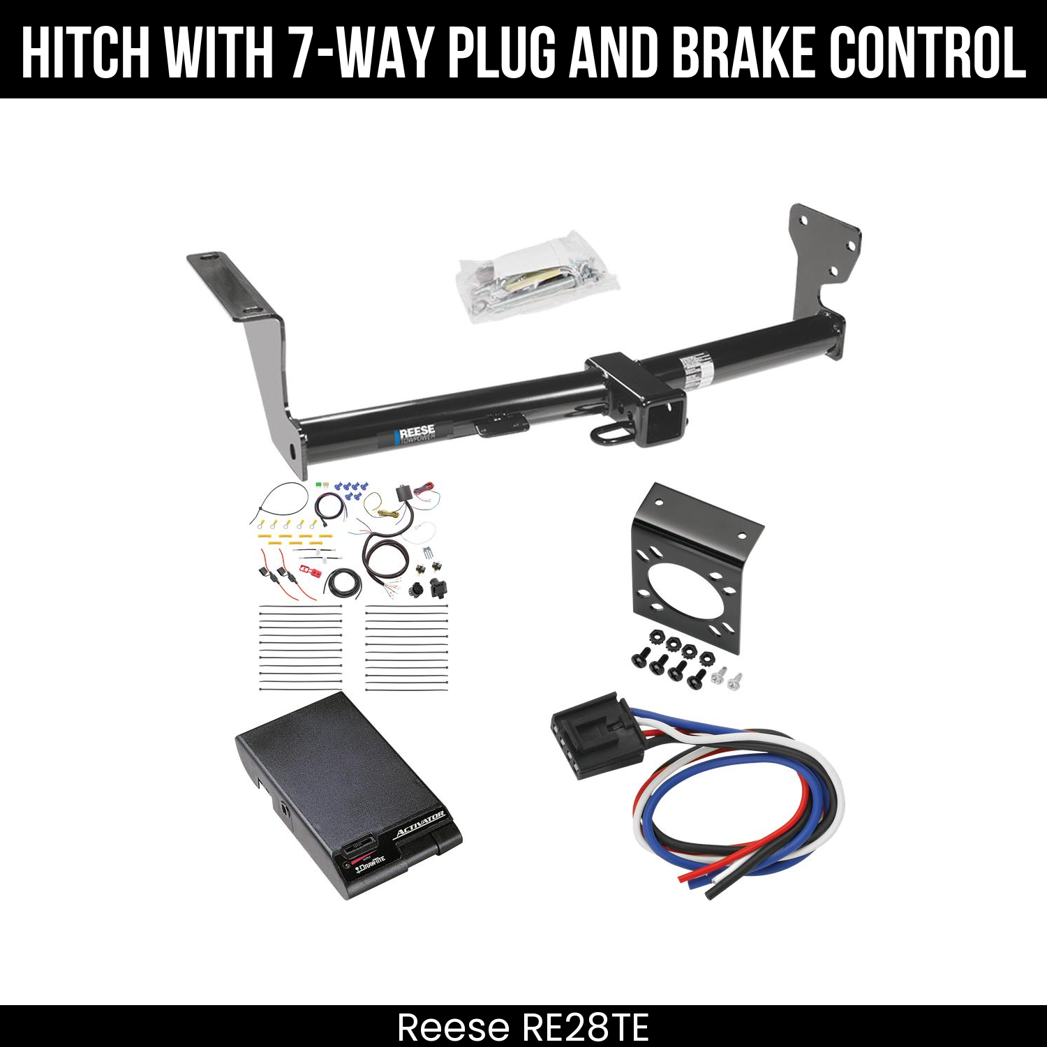 Trailer Hitch , 7-Way , Draw-Tite Activator Brake Control