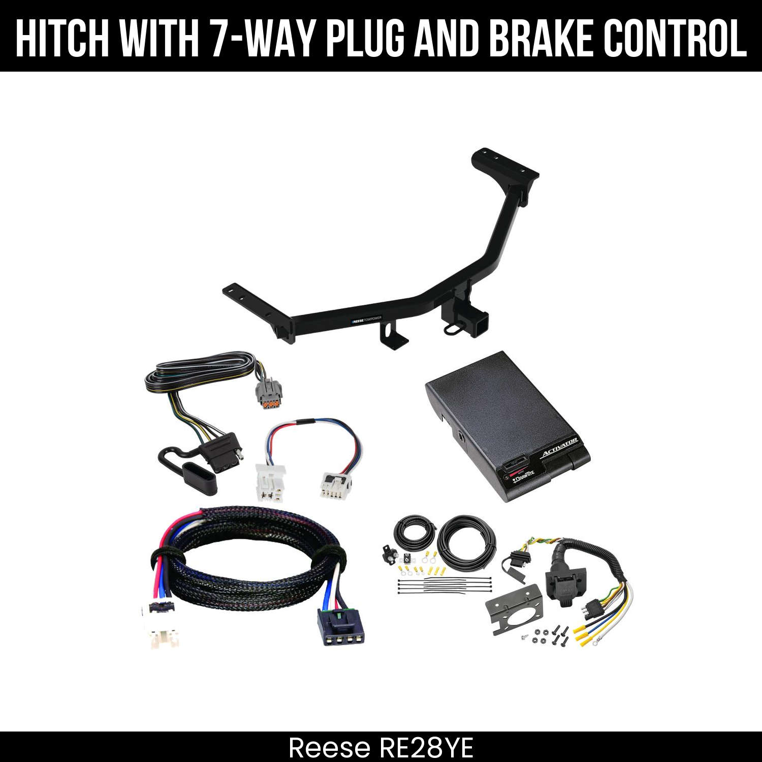 Trailer Hitch , 7-Way , Draw-Tite Activator Brake Control