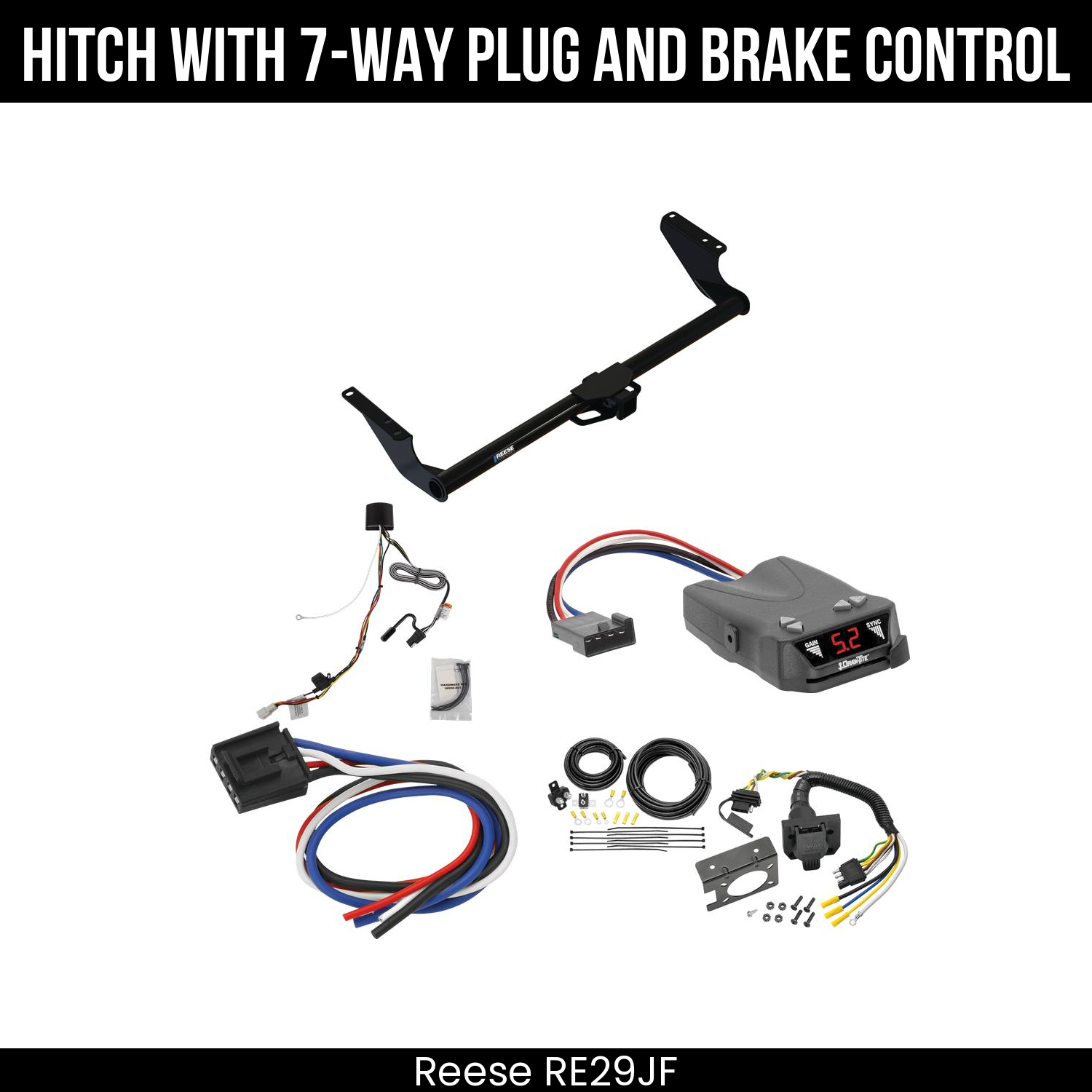 Trailer Hitch , 7-Way , Draw-Tite Activator IV Brake Control