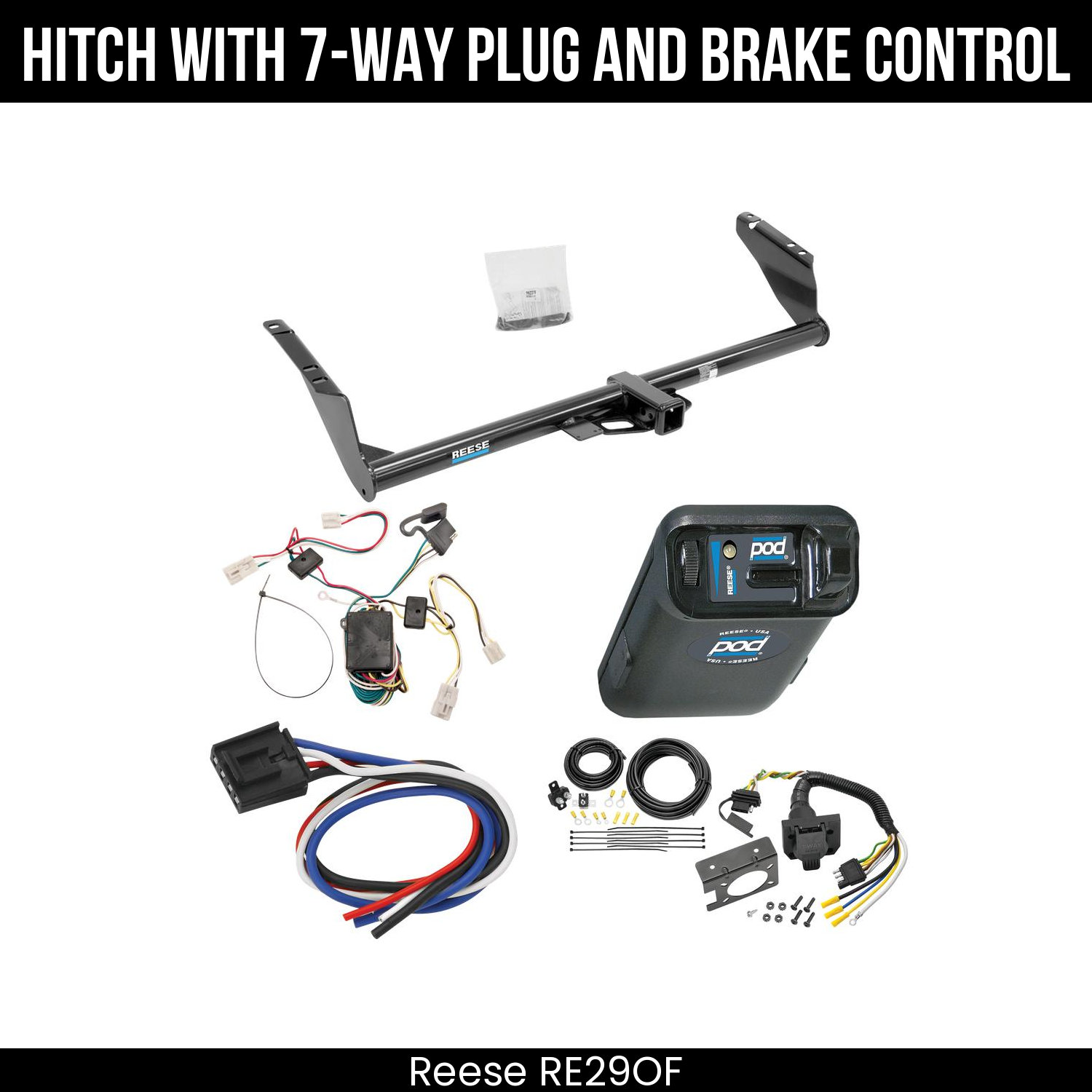 Trailer Hitch , 7-Way , Reese POD Brake Control