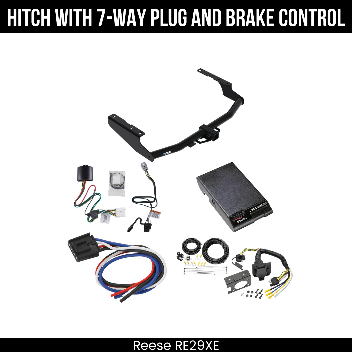 Trailer Hitch , 7-Way , Draw-Tite Activator Brake Control