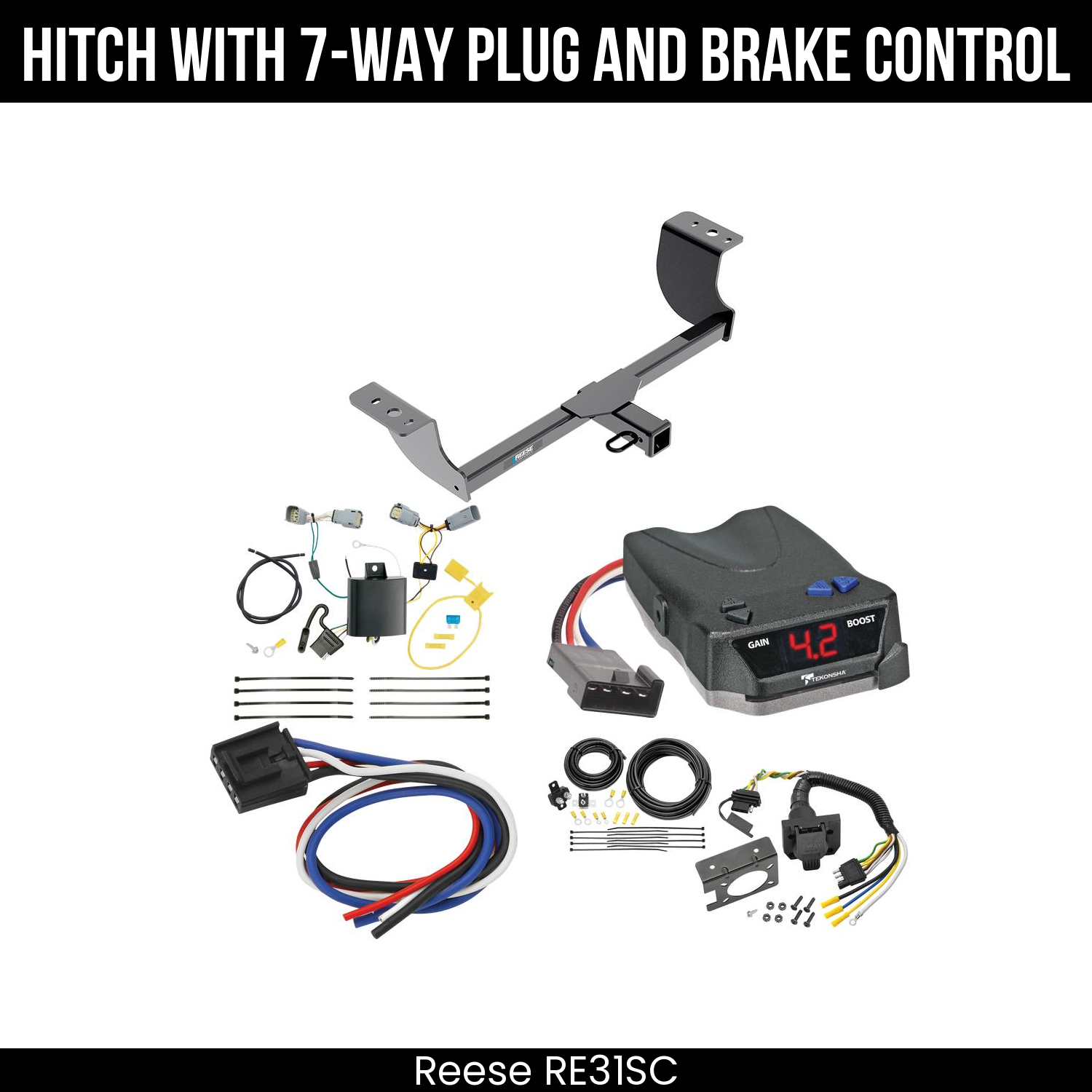 Trailer Hitch , 7-Way , Tekonsha Brake EVN Control