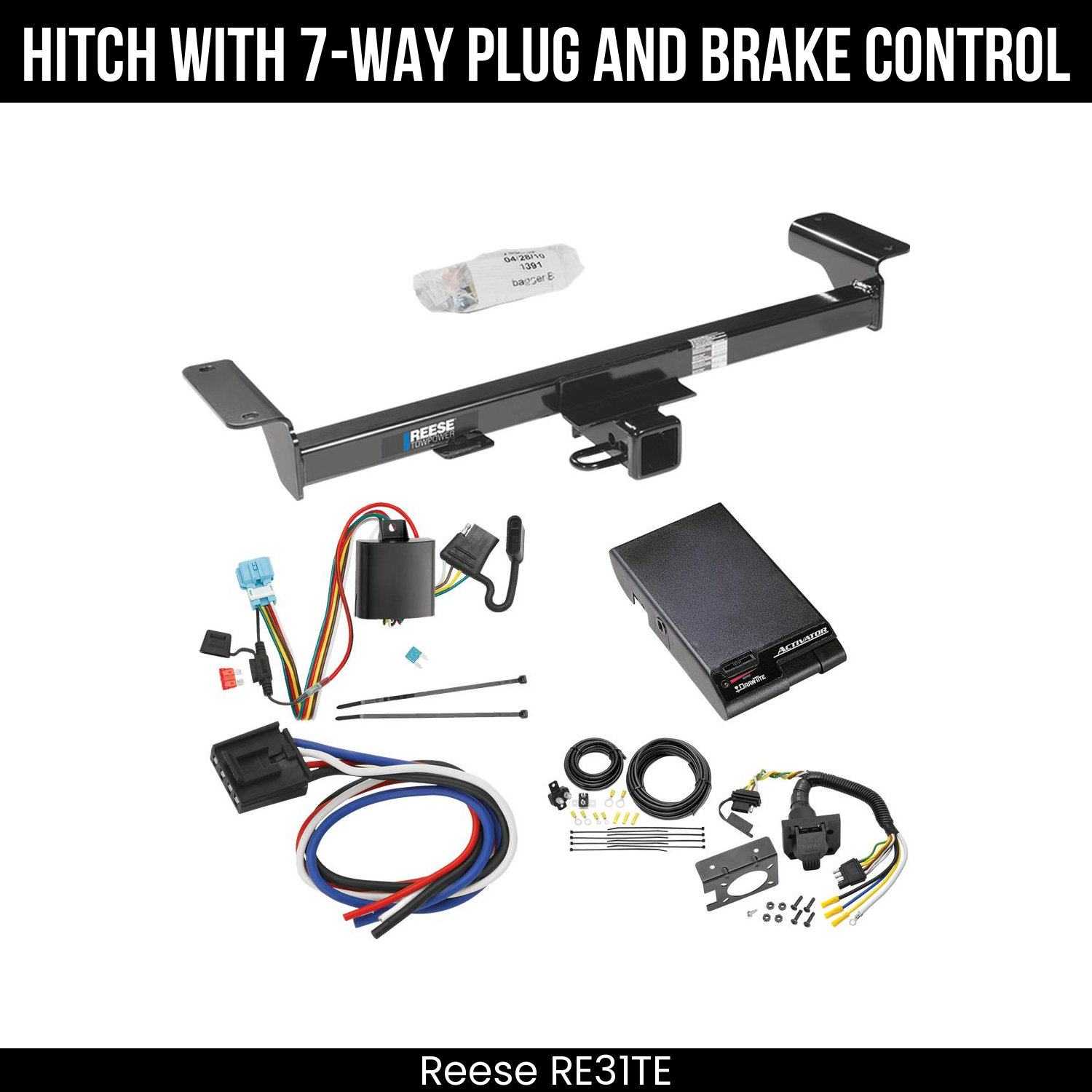 Trailer Hitch , 7-Way , Draw-Tite Activator Brake Control