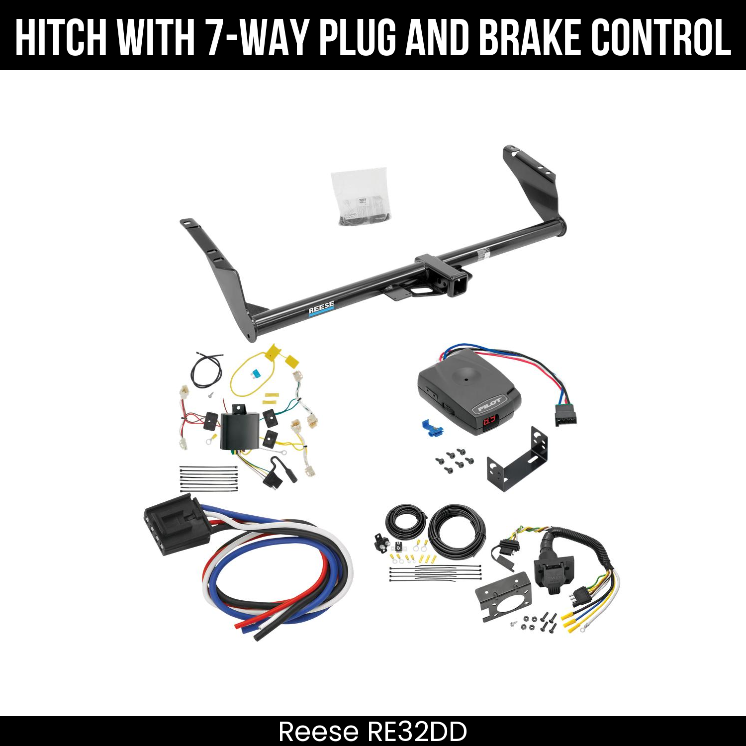 Trailer Hitch , 7-Way , Pro Series Pilot Brake Control