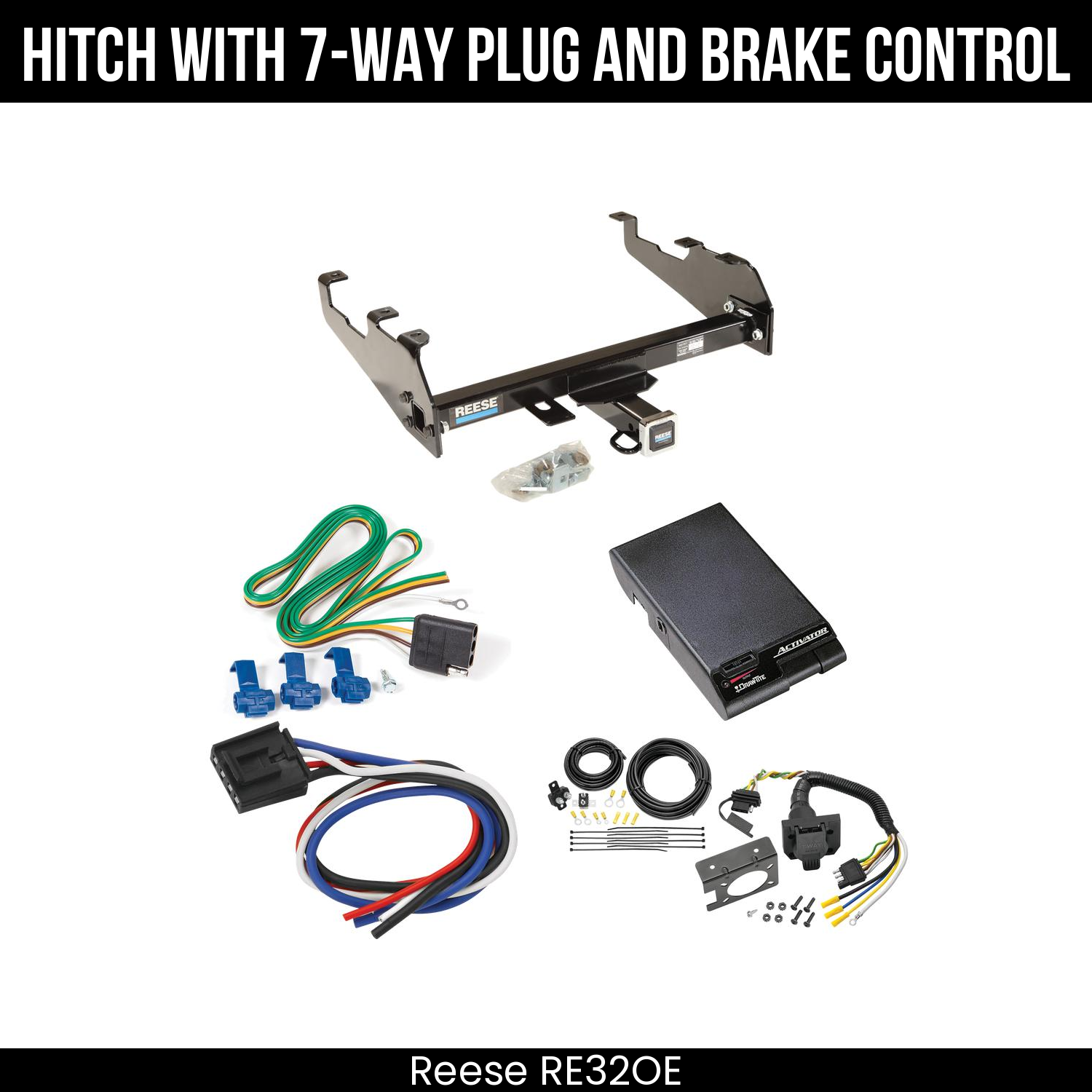 Trailer Hitch , 7-Way , Draw-Tite Activator Brake Control