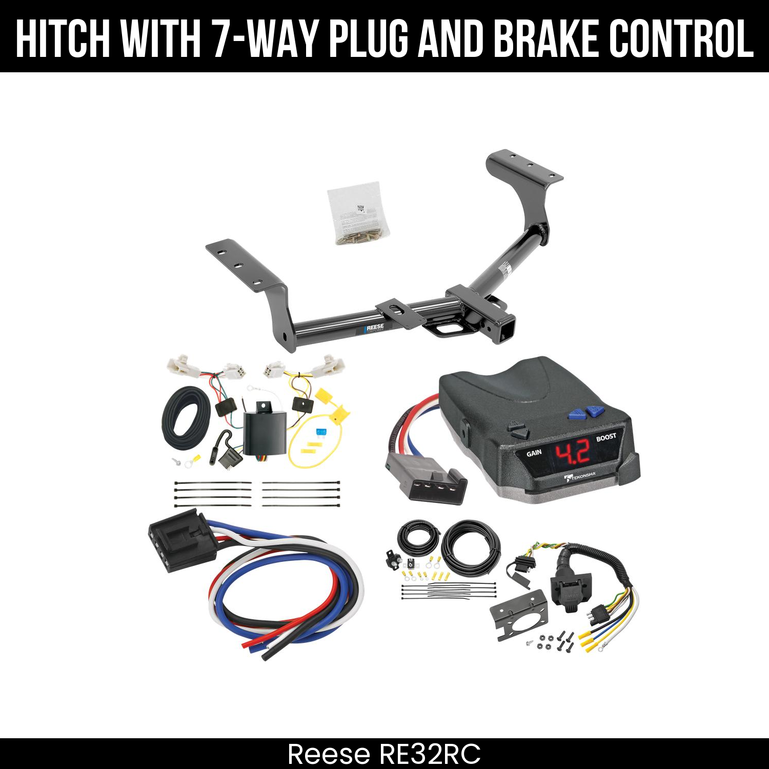 Trailer Hitch , 7-Way , Tekonsha Brake EVN Control