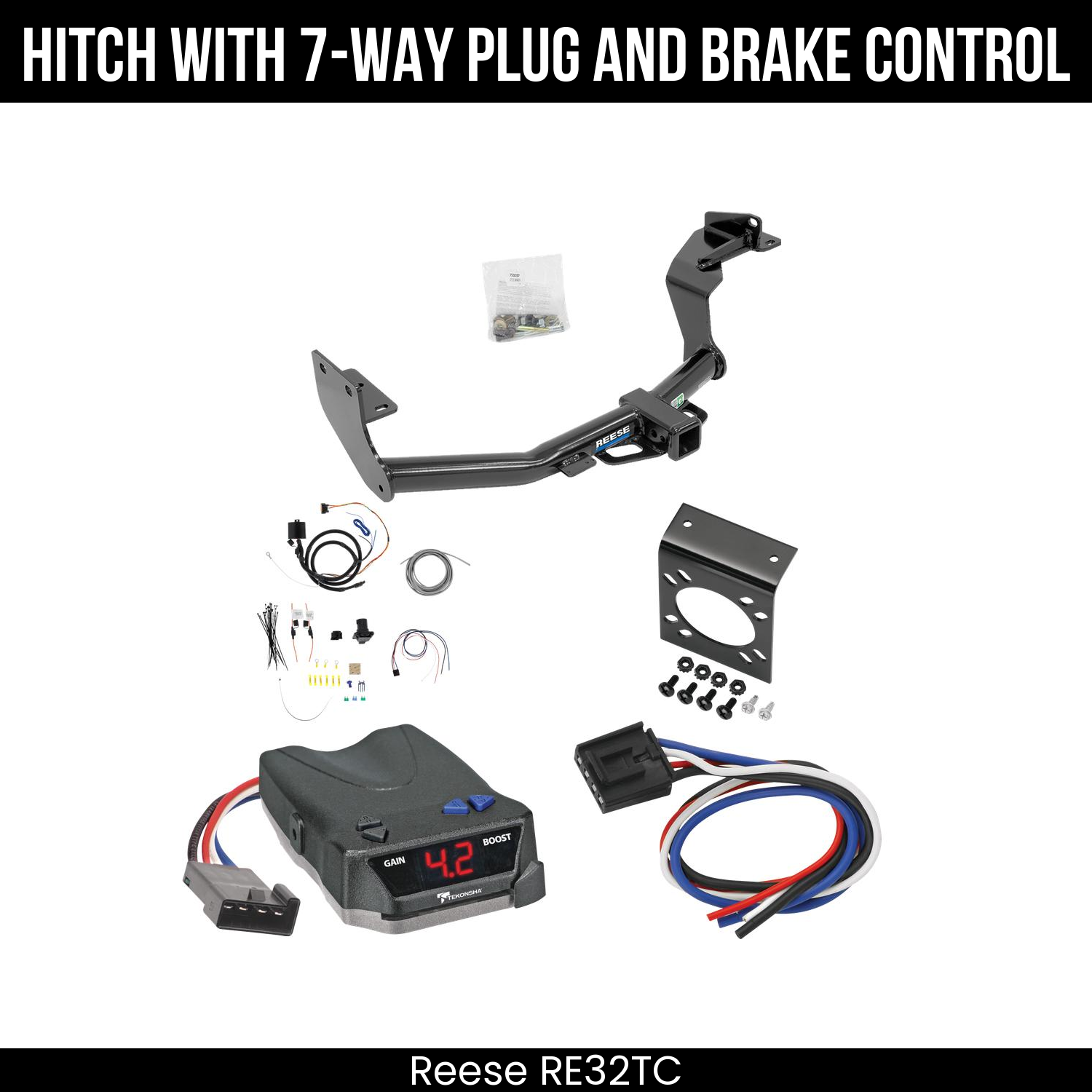 Trailer Hitch , 7-Way , Tekonsha Brake EVN Control