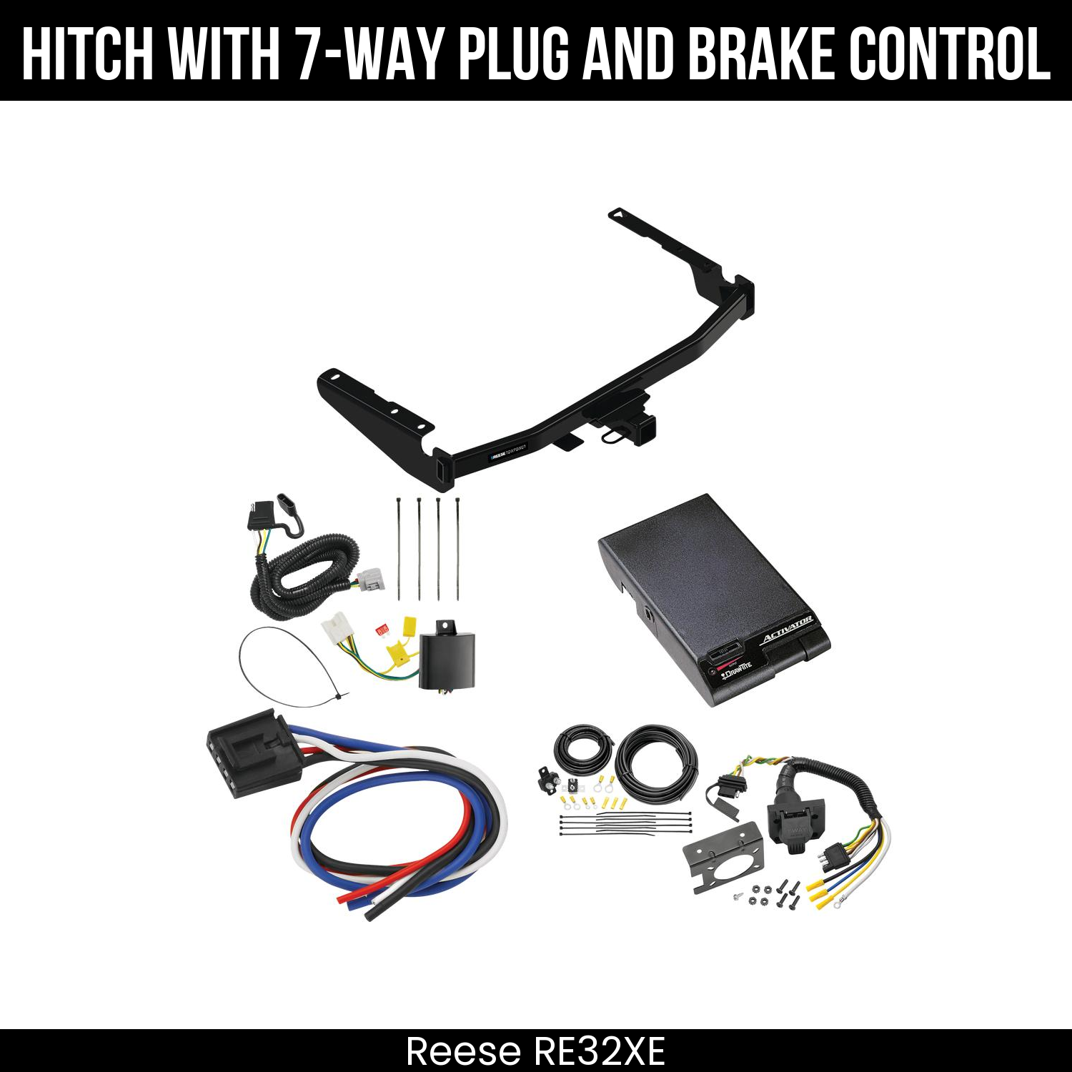 Trailer Hitch , 7-Way , Draw-Tite Activator Brake Control