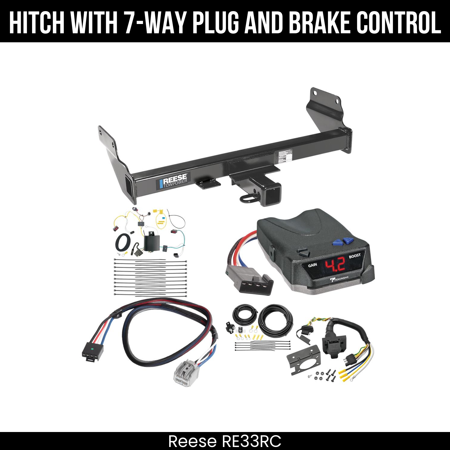 Trailer Hitch , 7-Way , Tekonsha Brake EVN Control
