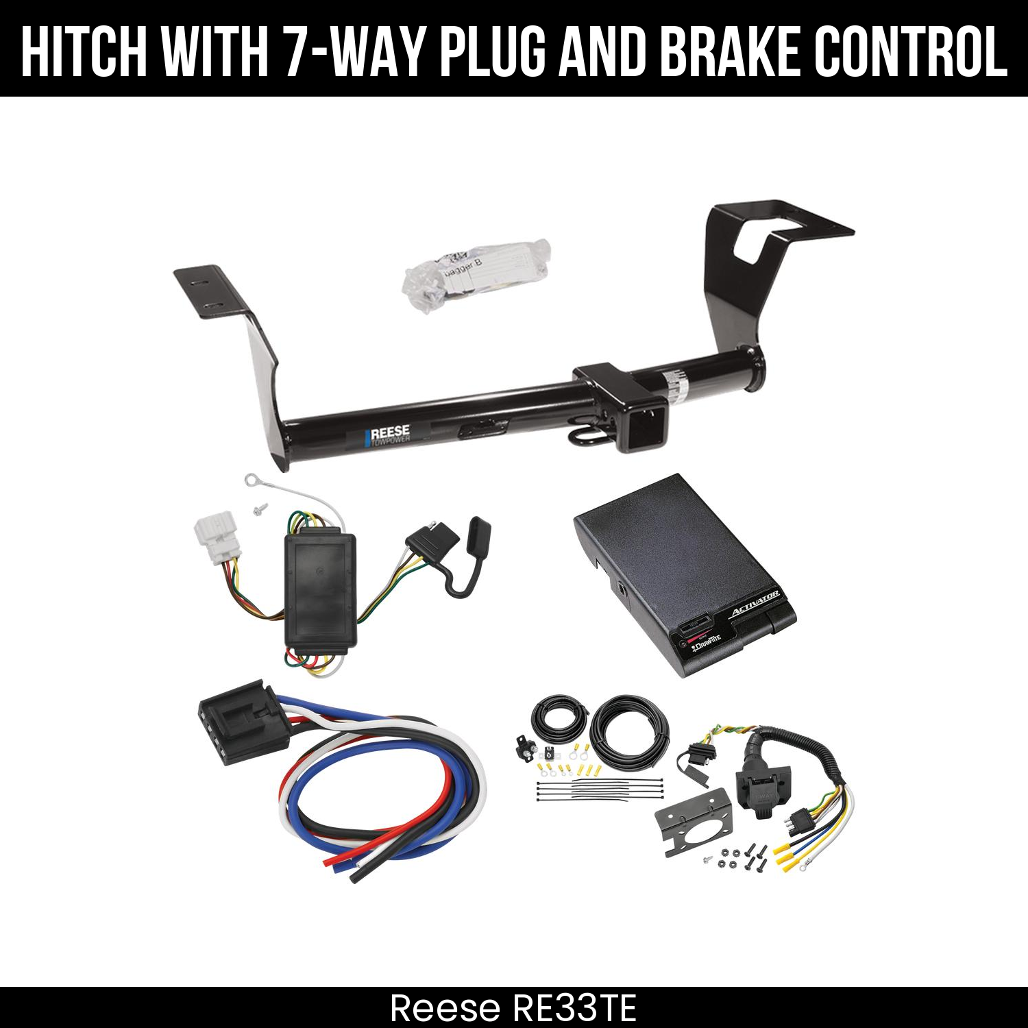 Trailer Hitch , 7-Way , Draw-Tite Activator Brake Control