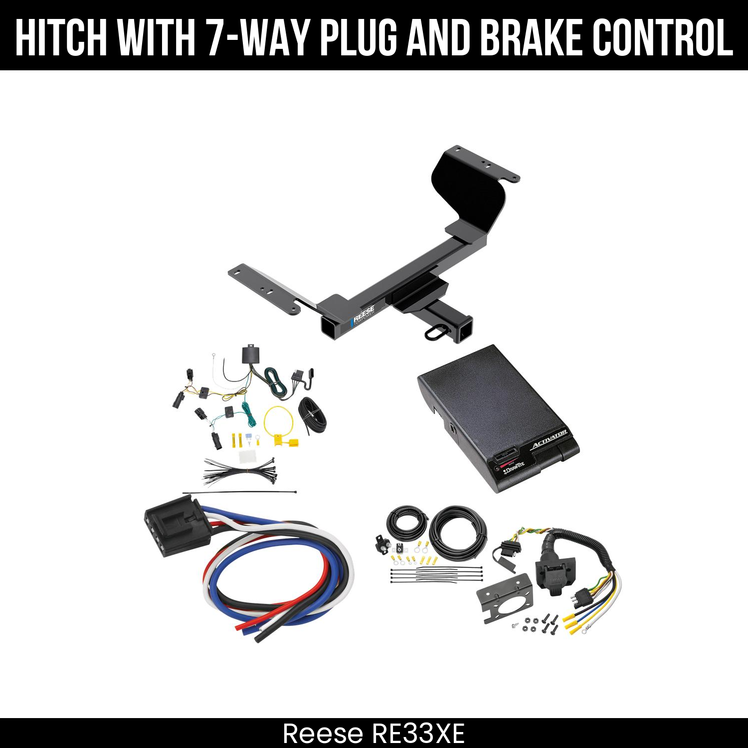 Trailer Hitch , 7-Way , Draw-Tite Activator Brake Control