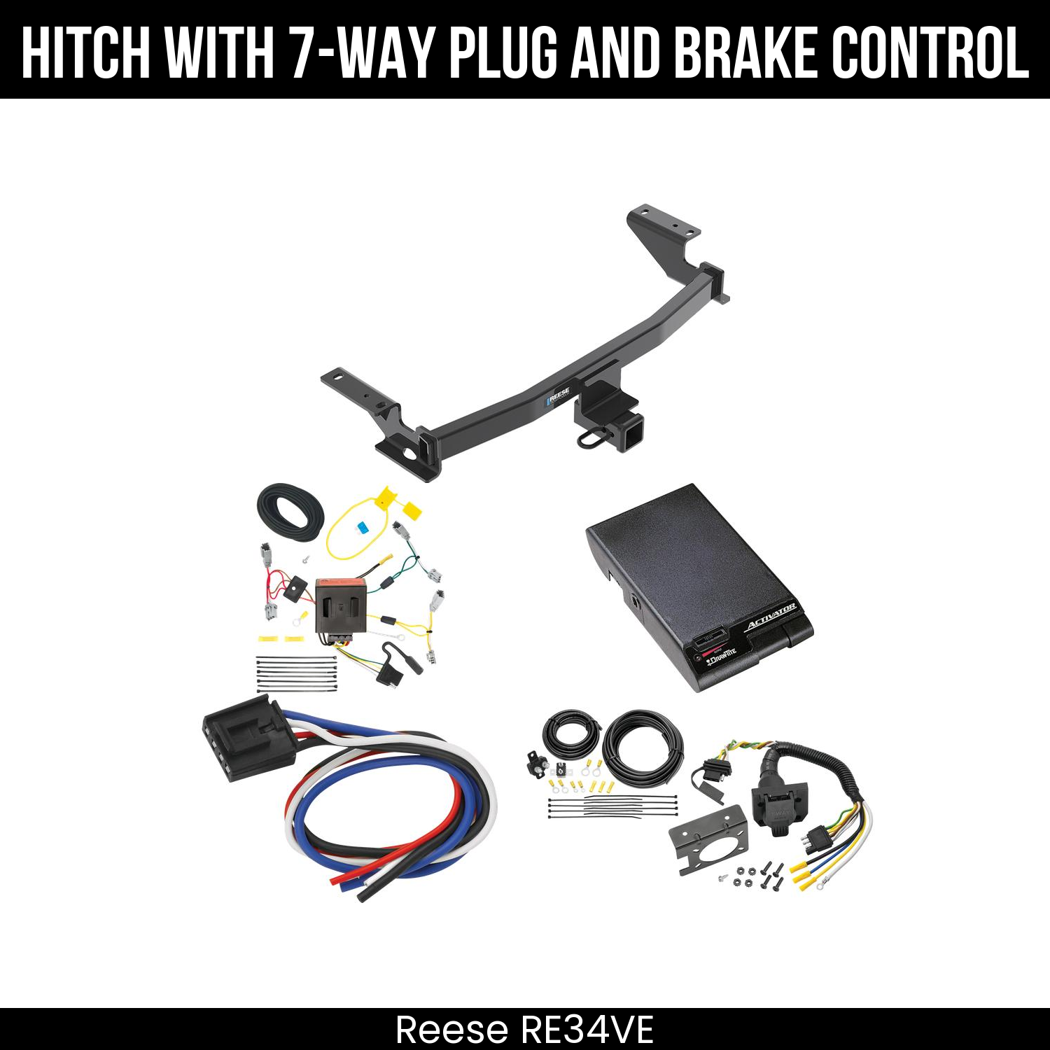 Trailer Hitch , 7-Way , Draw-Tite Activator Brake Control